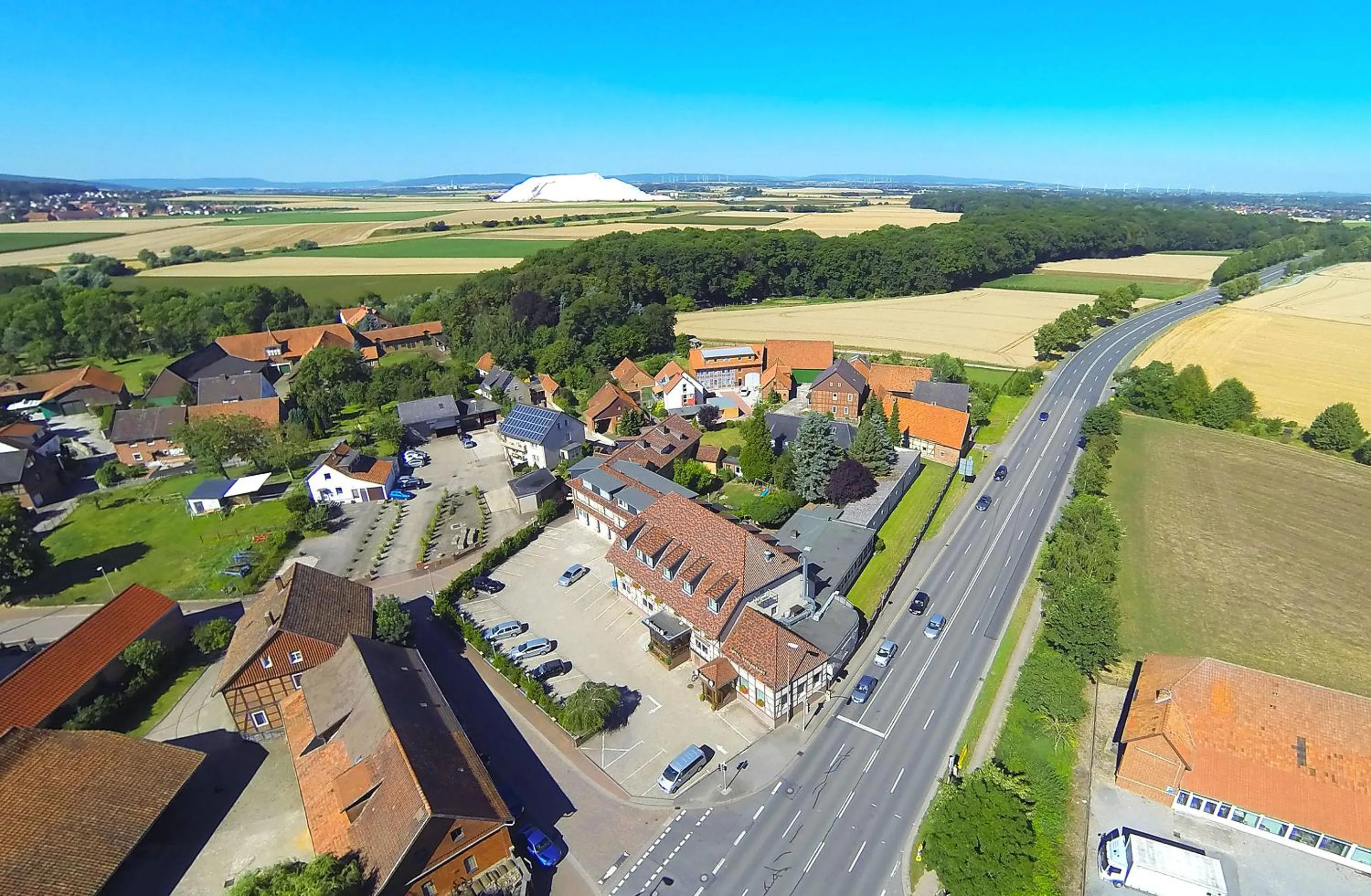 Bird's eye view in Hotel & Restaurant Ernst