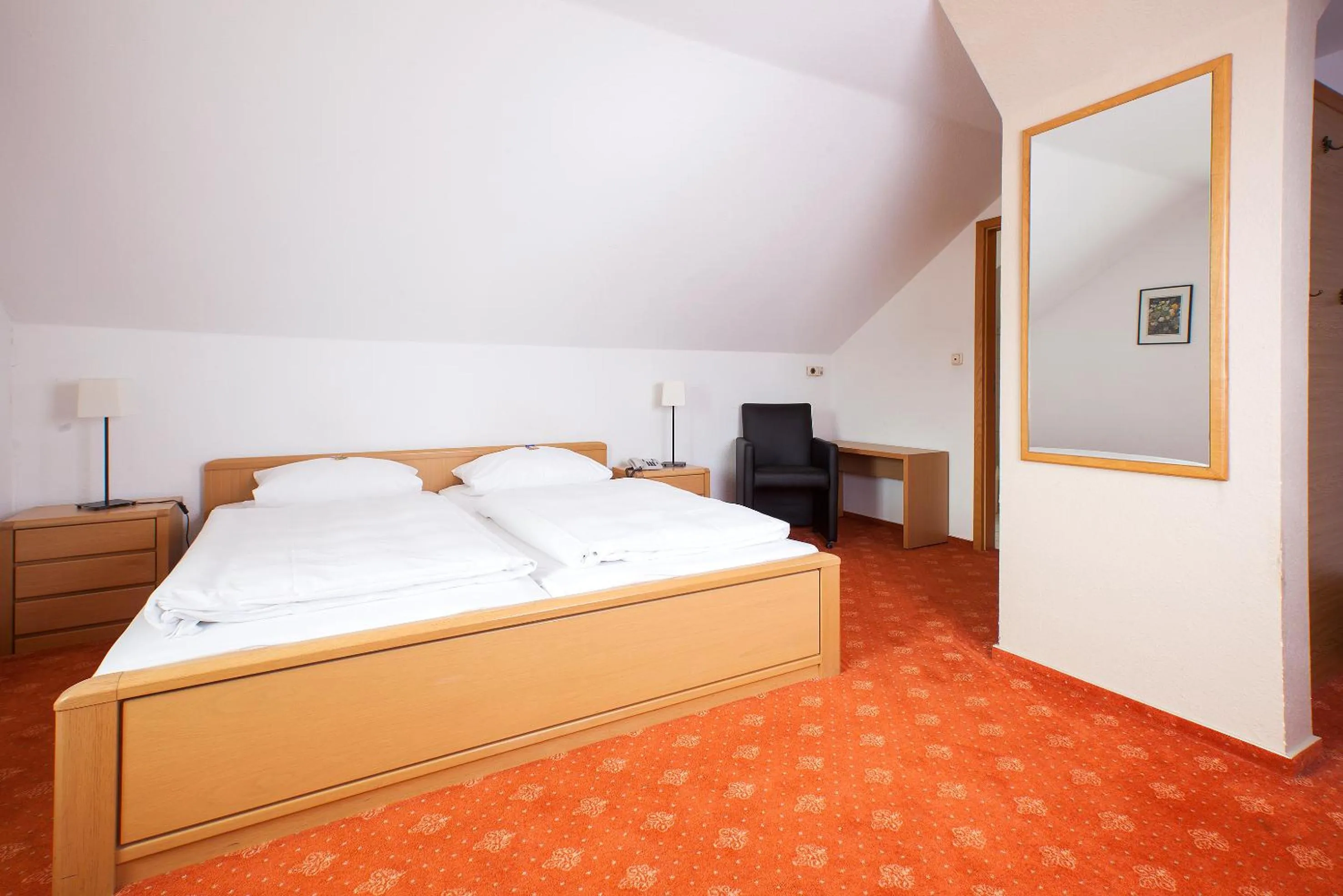 Bed in Hotel & Restaurant Ernst