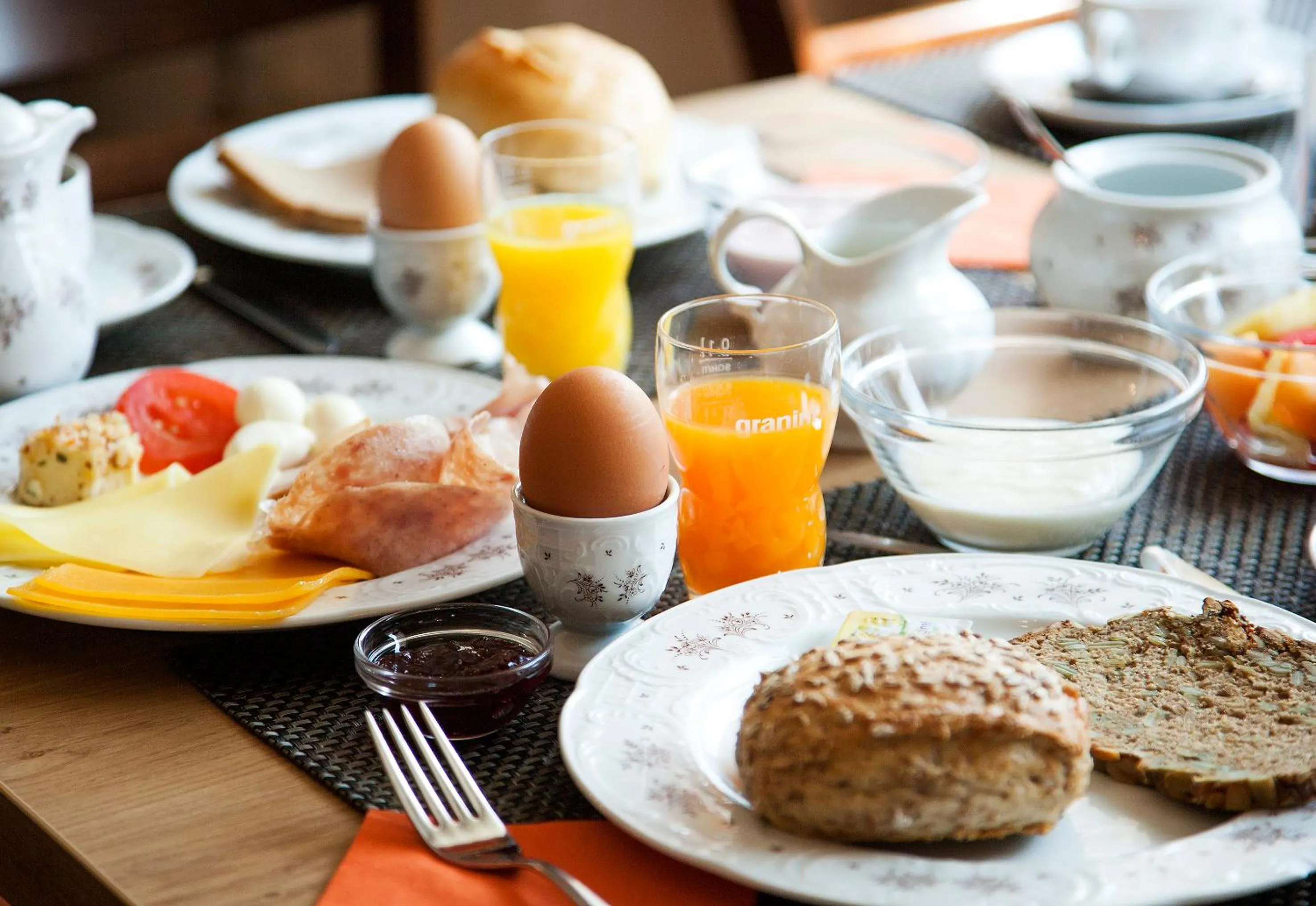 Buffet breakfast in Hotel & Restaurant Ernst