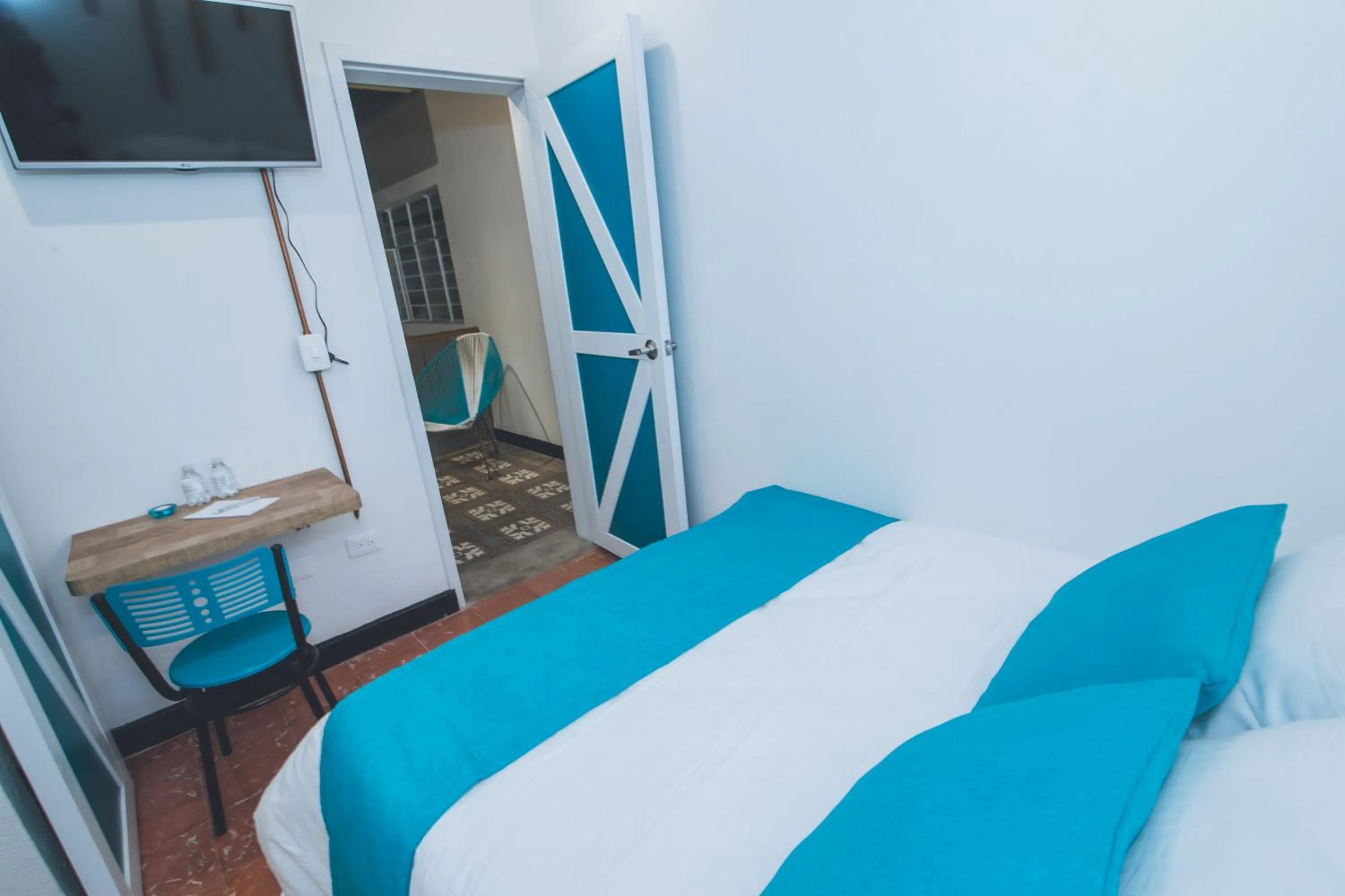 Bed in Casa Mendoza Hotel Boutique