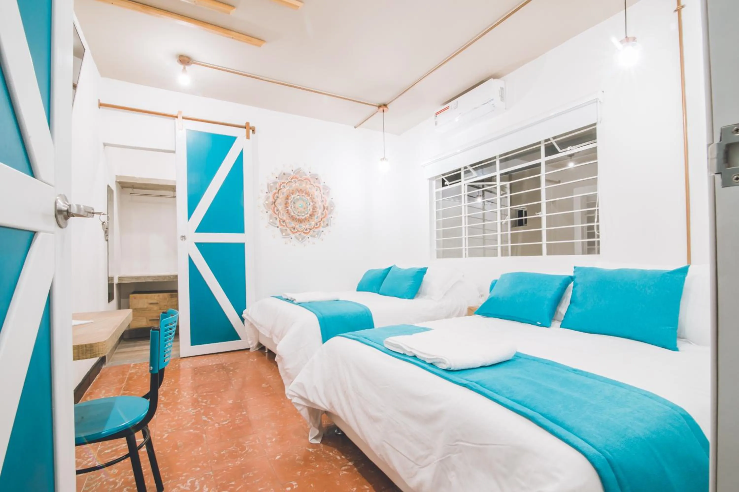 Bed in Casa Mendoza Hotel Boutique