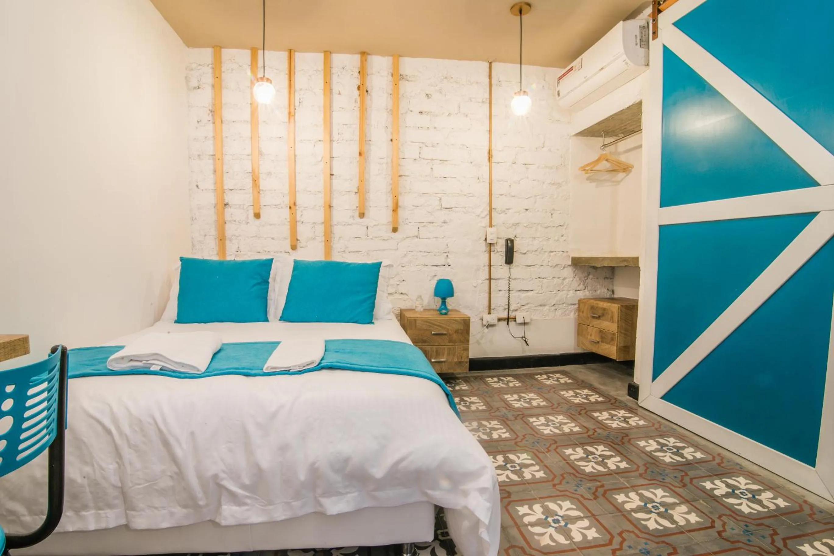 Bed in Casa Mendoza Hotel Boutique