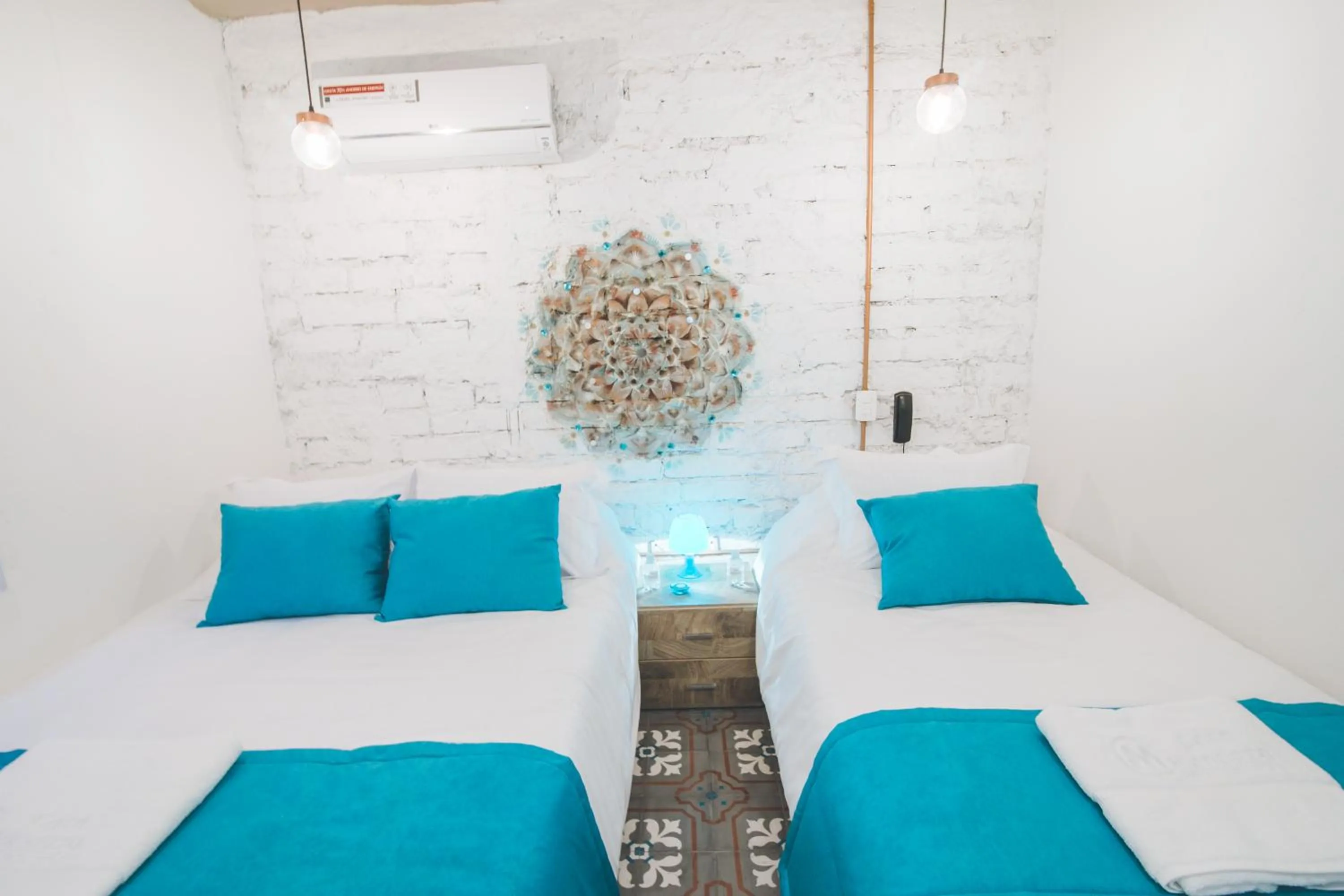 Bed in Casa Mendoza Hotel Boutique