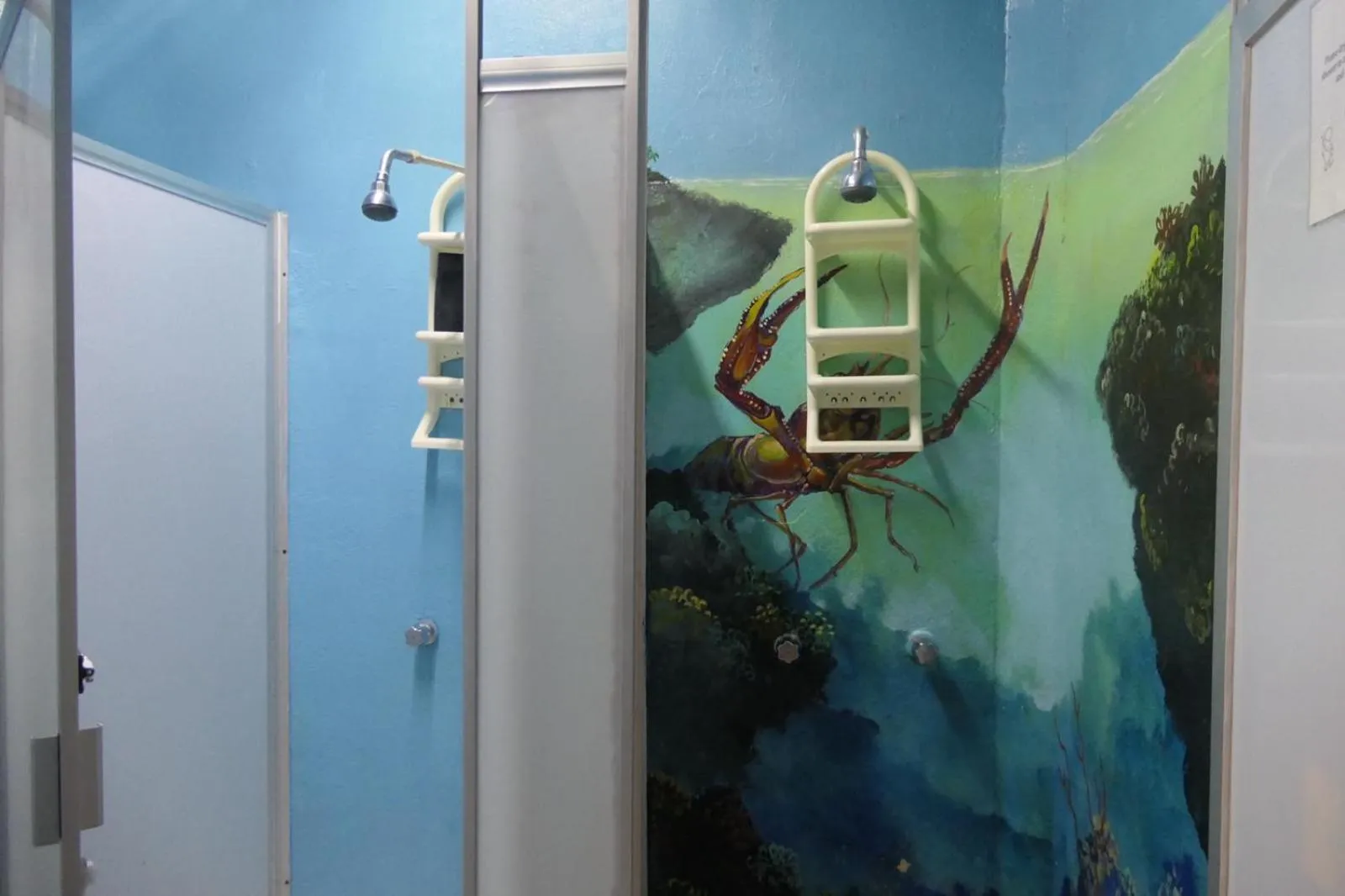 Shower in Casa Kraken Hostel