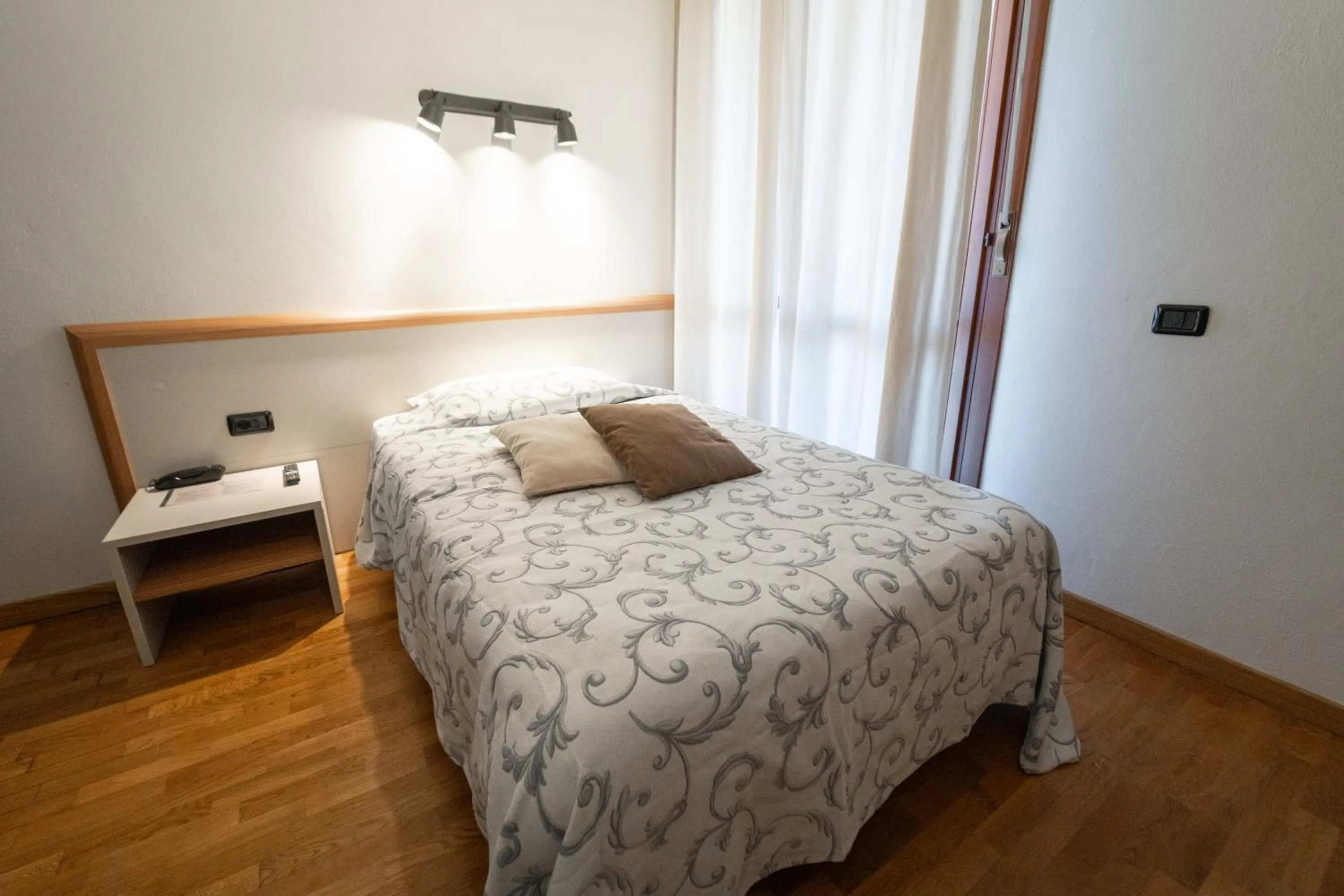 Bedroom, Bed in EcoHotel Ristorante Milano