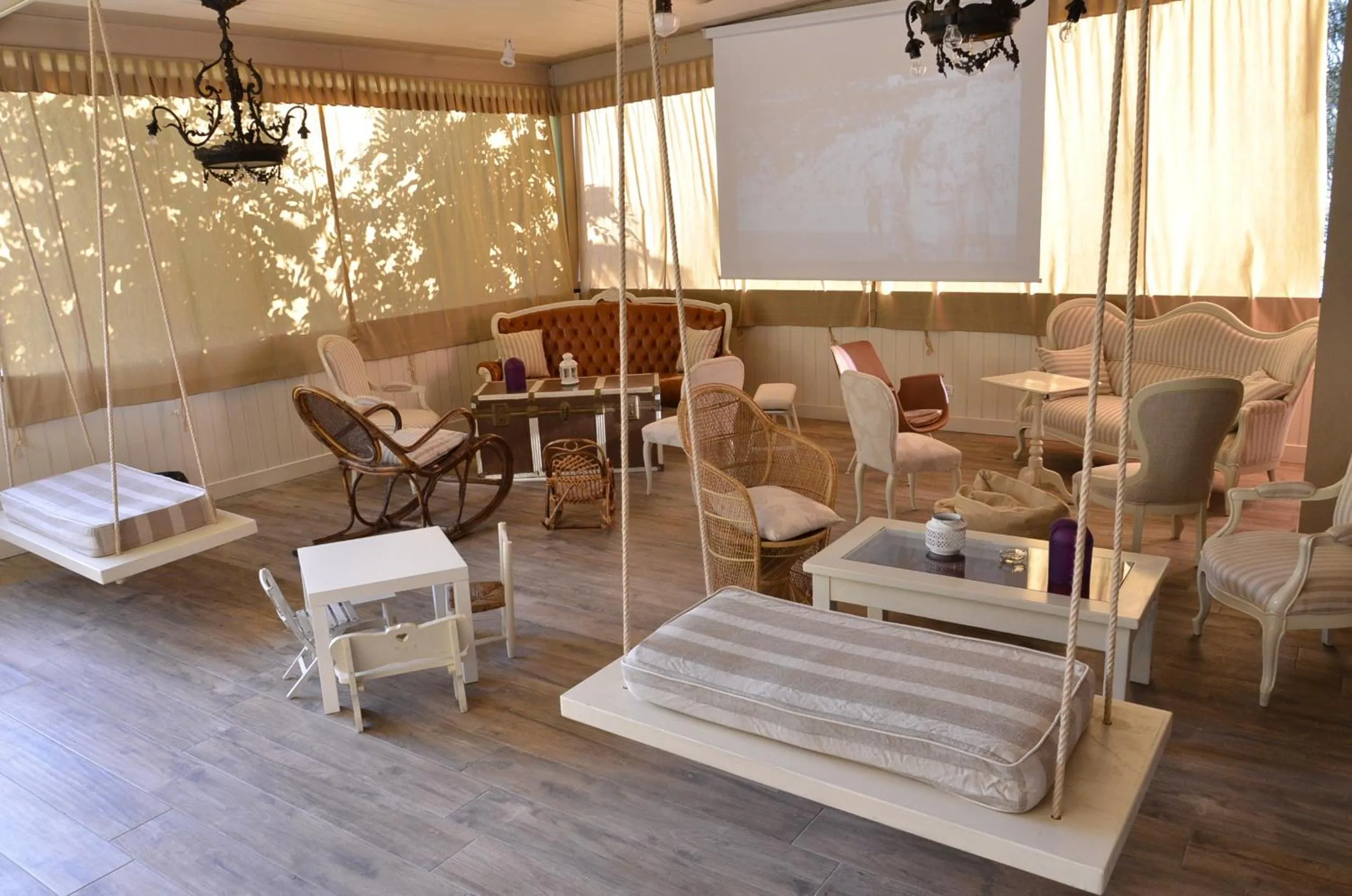 Patio in EcoHotel Ristorante Milano