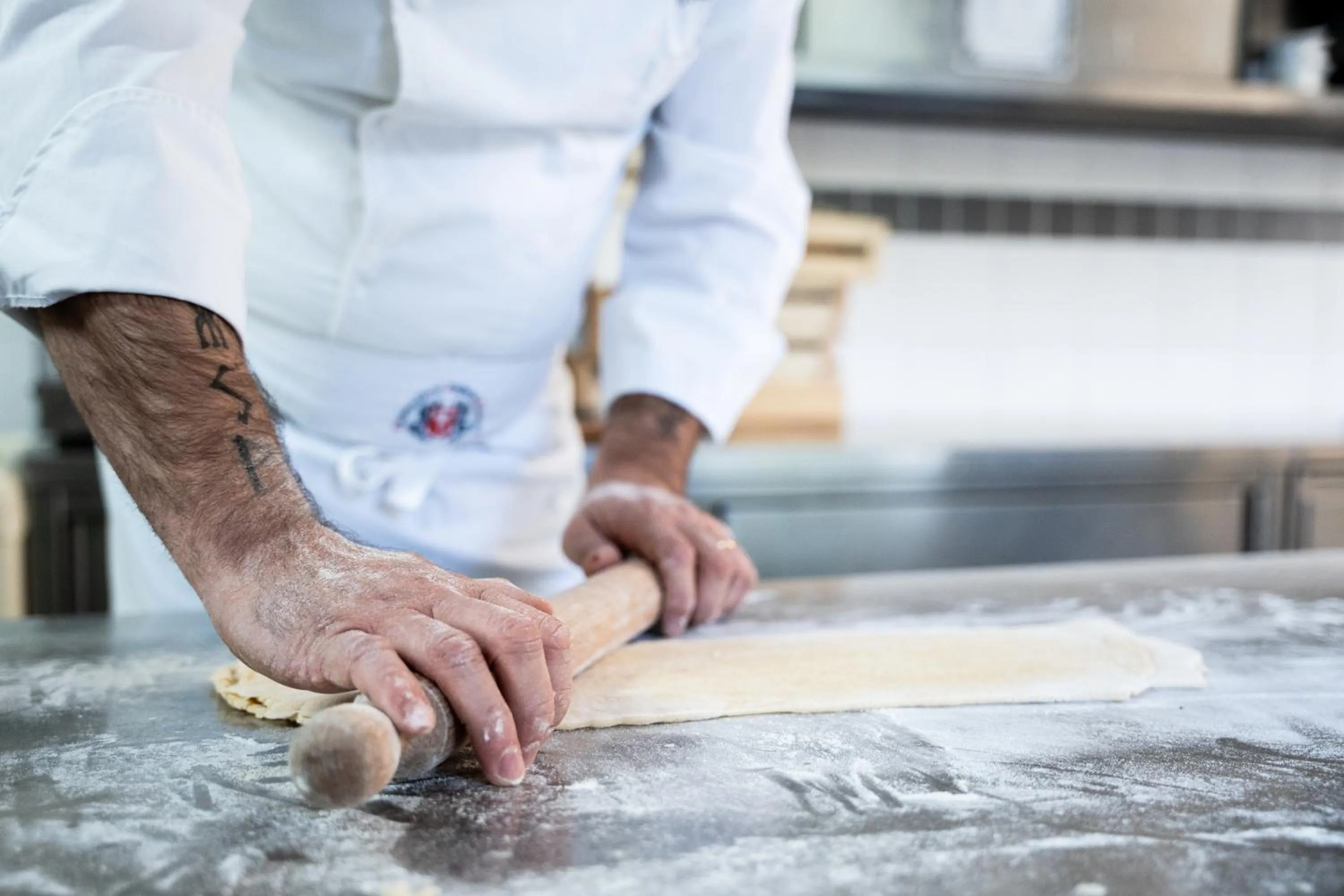kitchen in EcoHotel Ristorante Milano