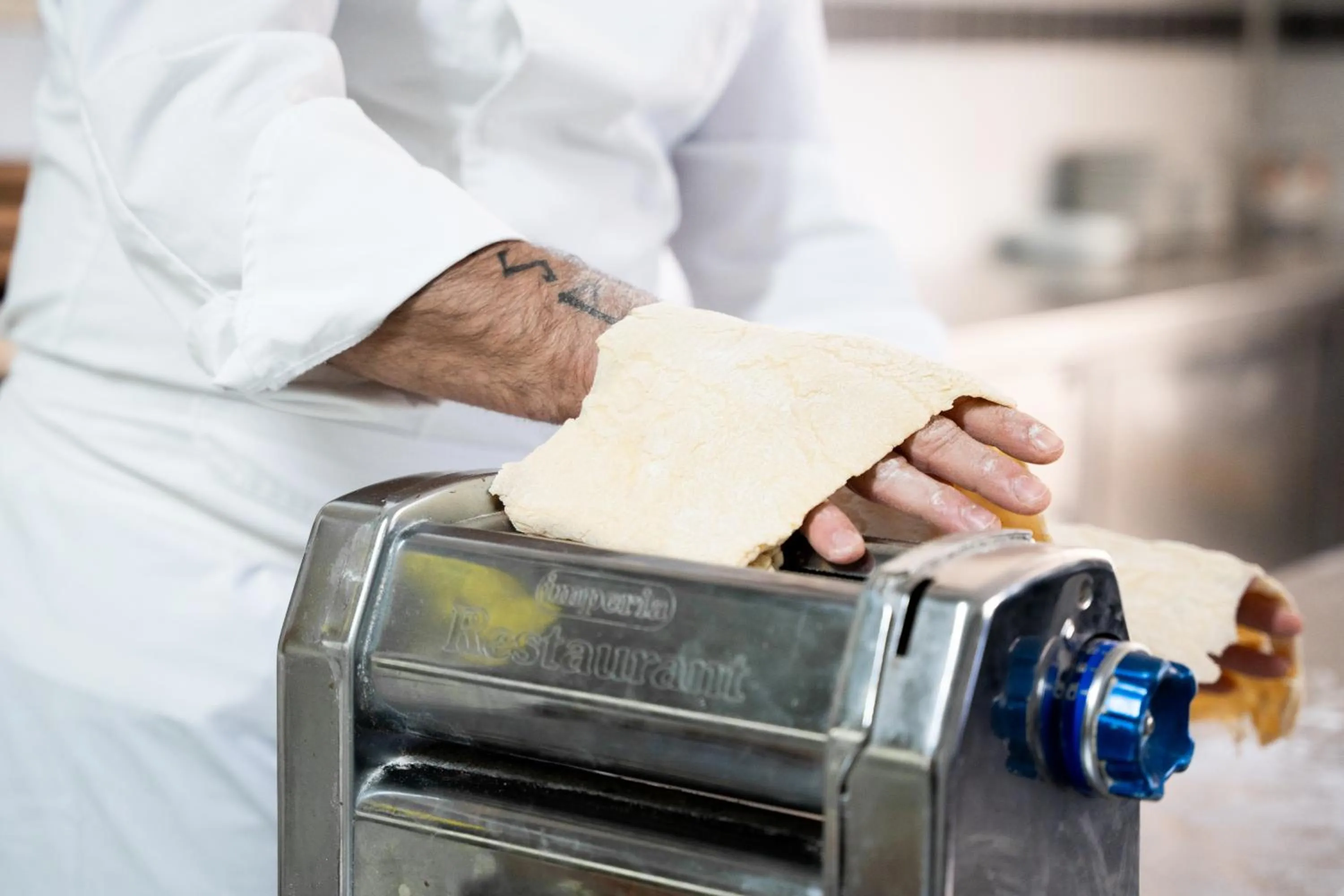 kitchen in EcoHotel Ristorante Milano