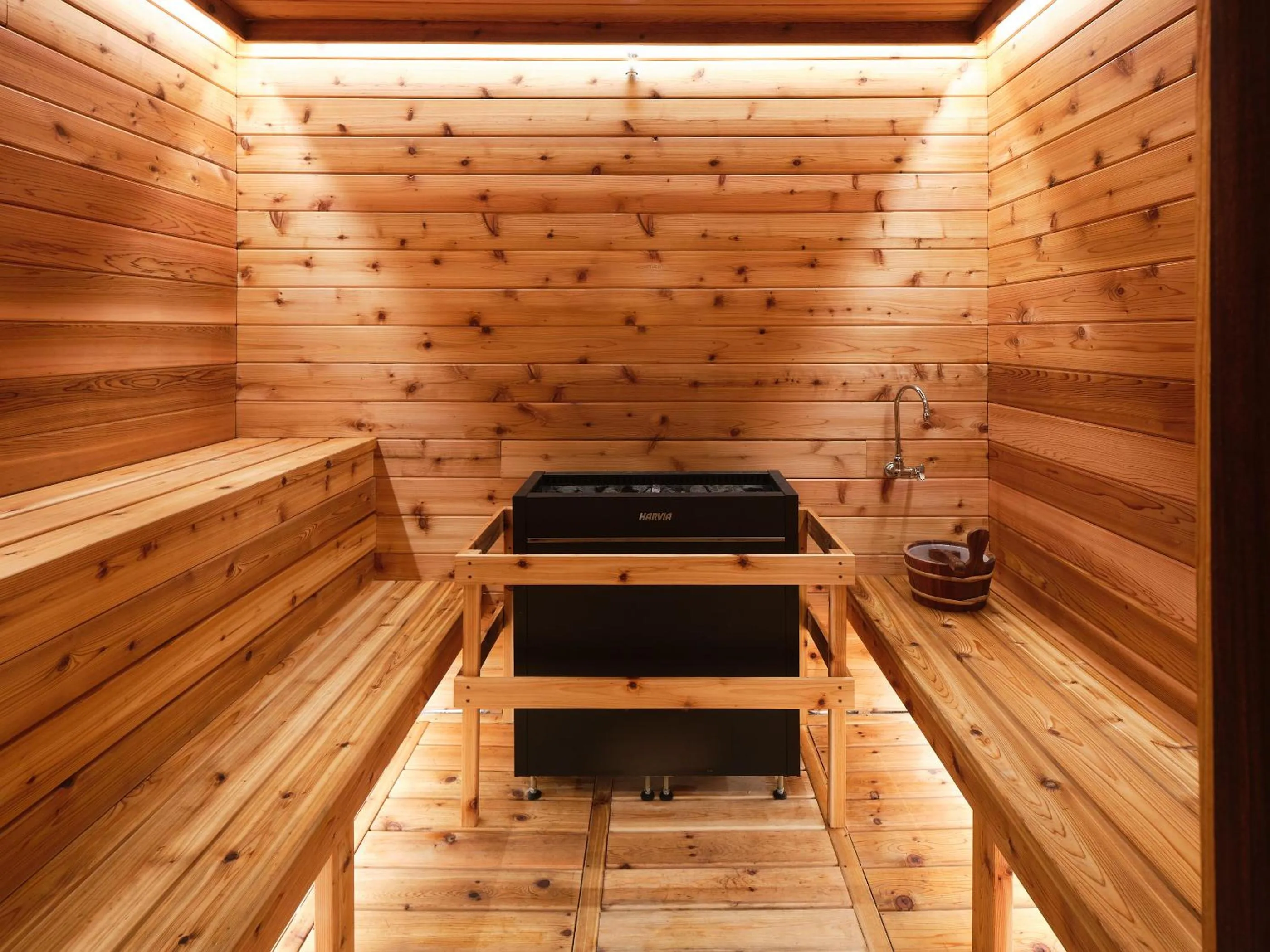 Sauna in Fernie Fox Hotel