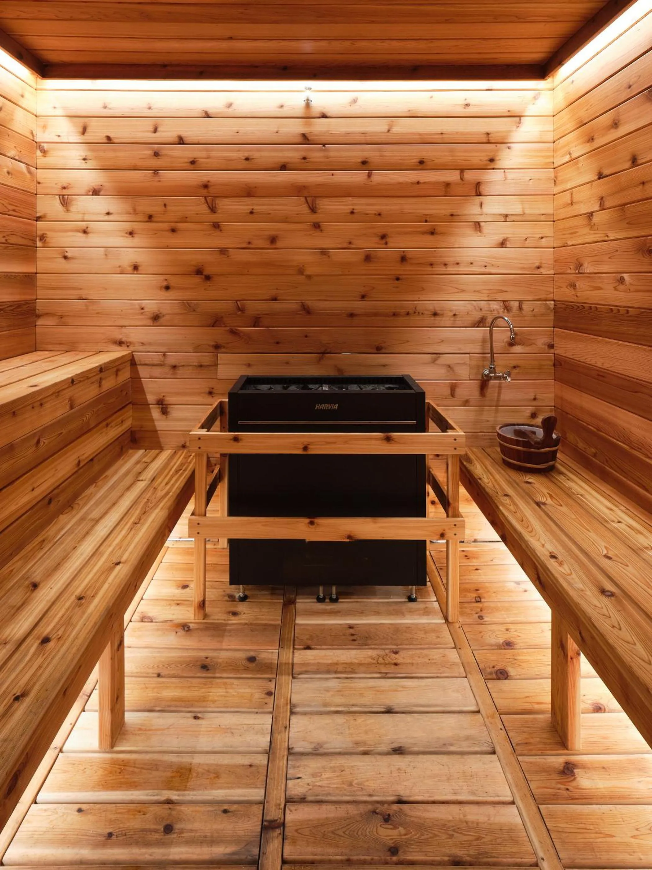 Sauna in Fernie Fox Hotel