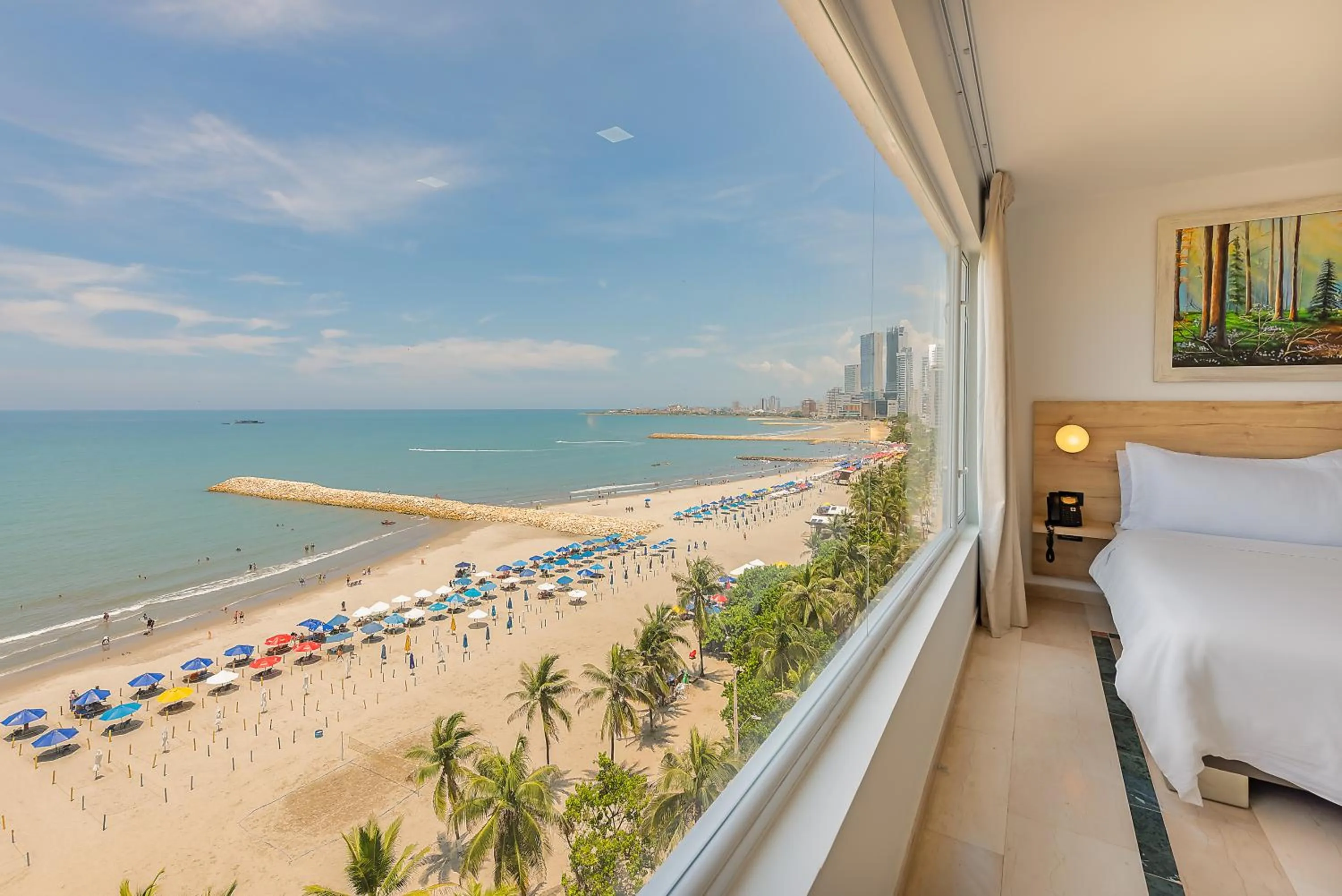 Bed in Hotel Regatta Cartagena