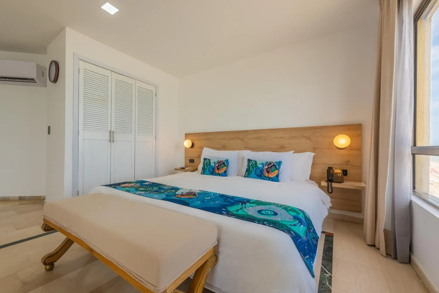 Bed in Hotel Regatta Cartagena