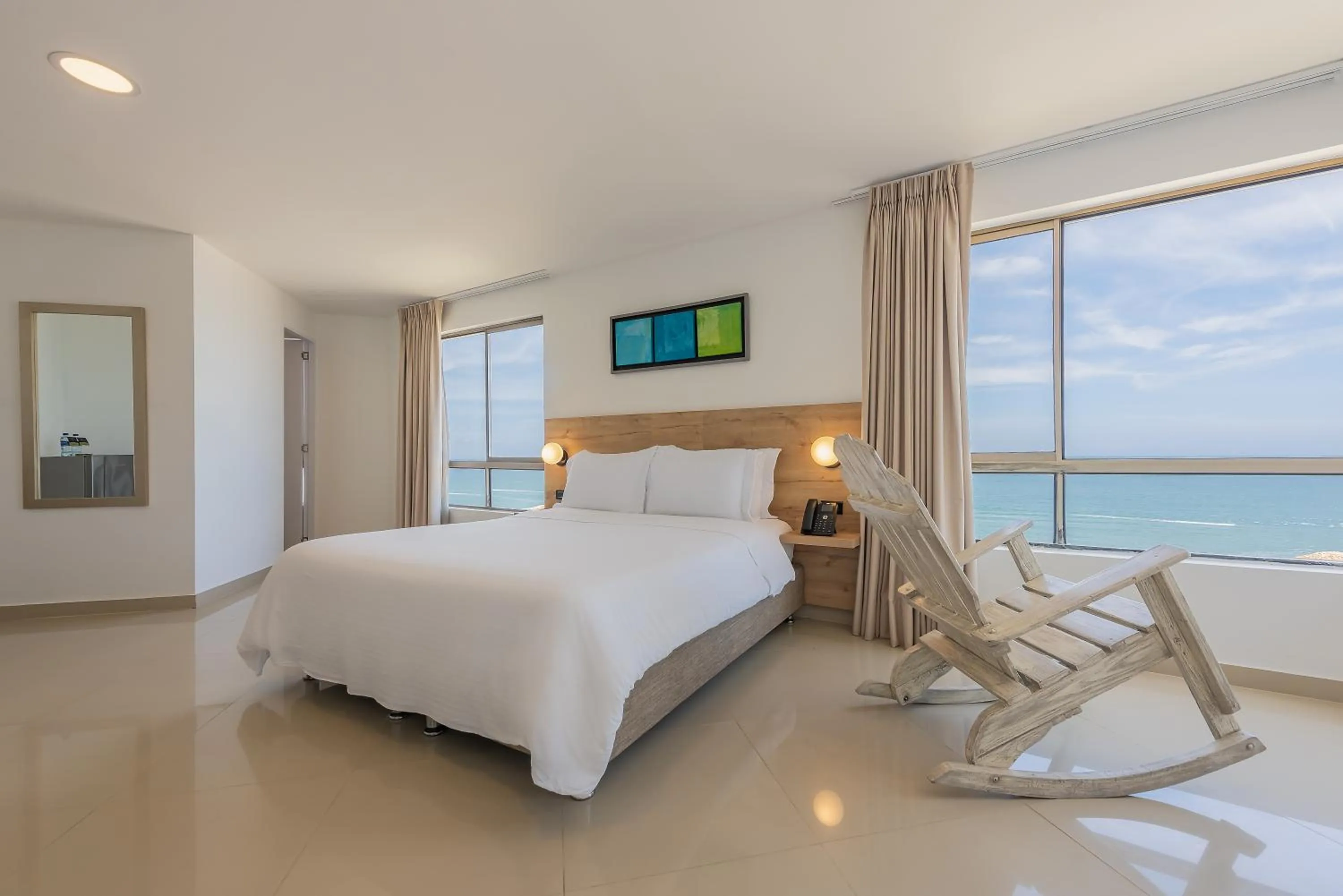 Bed in Hotel Regatta Cartagena