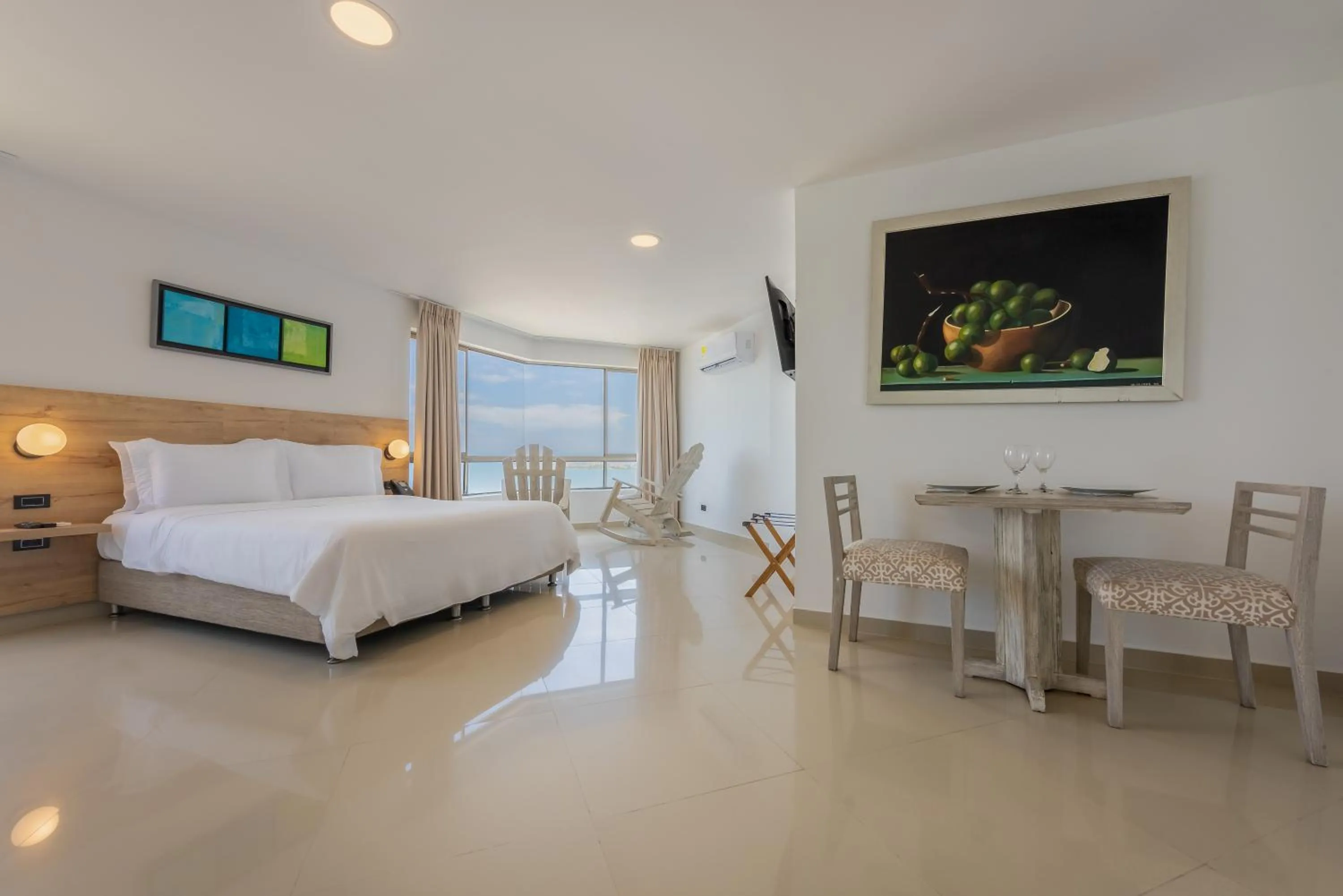 Bed in Hotel Regatta Cartagena