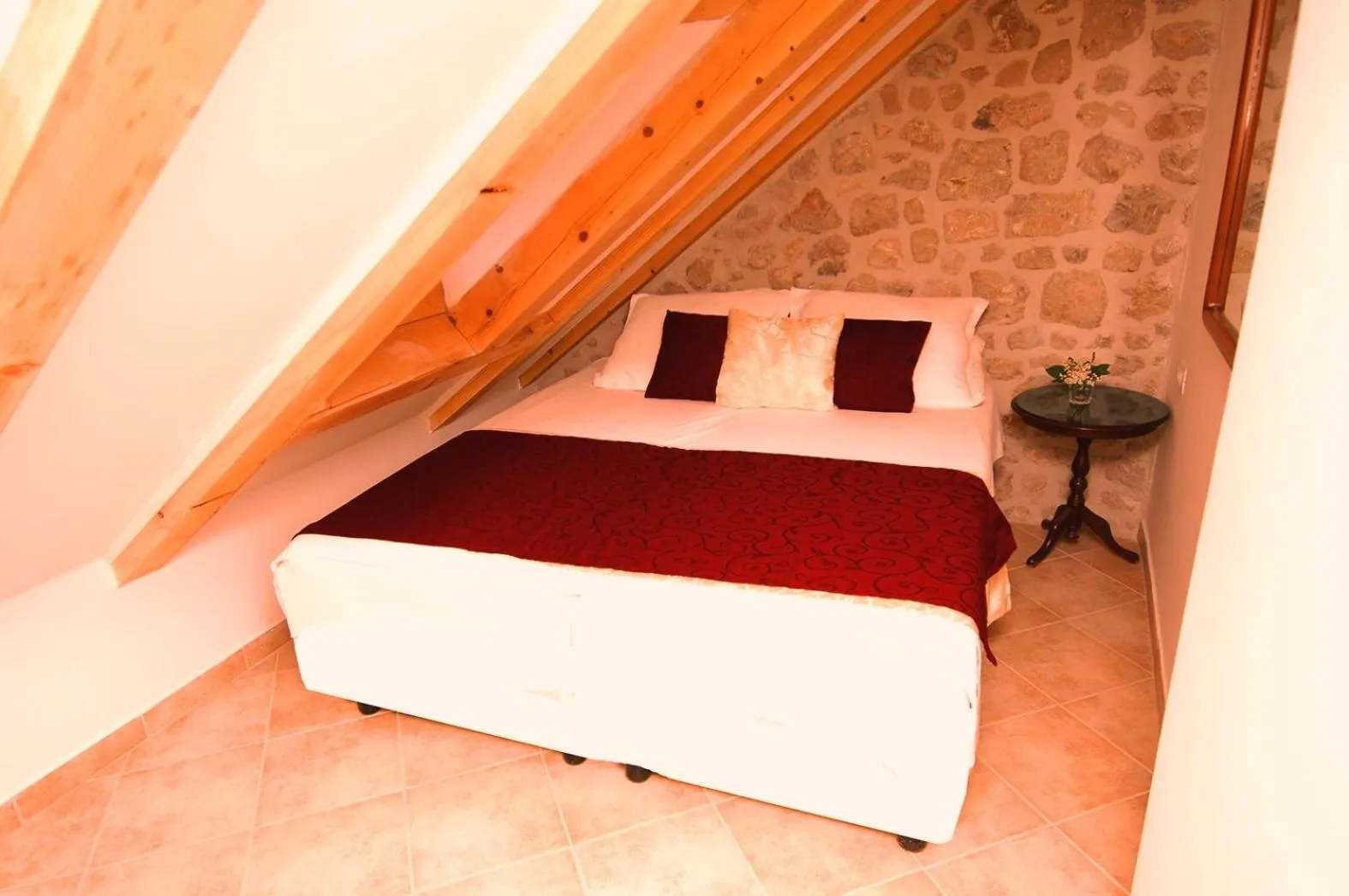 Bed in Villa Sigurata