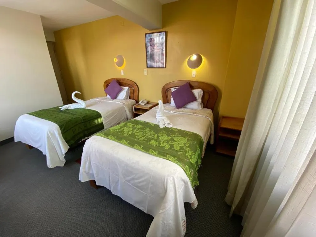 Twin Room in Hostal Oscar Inn