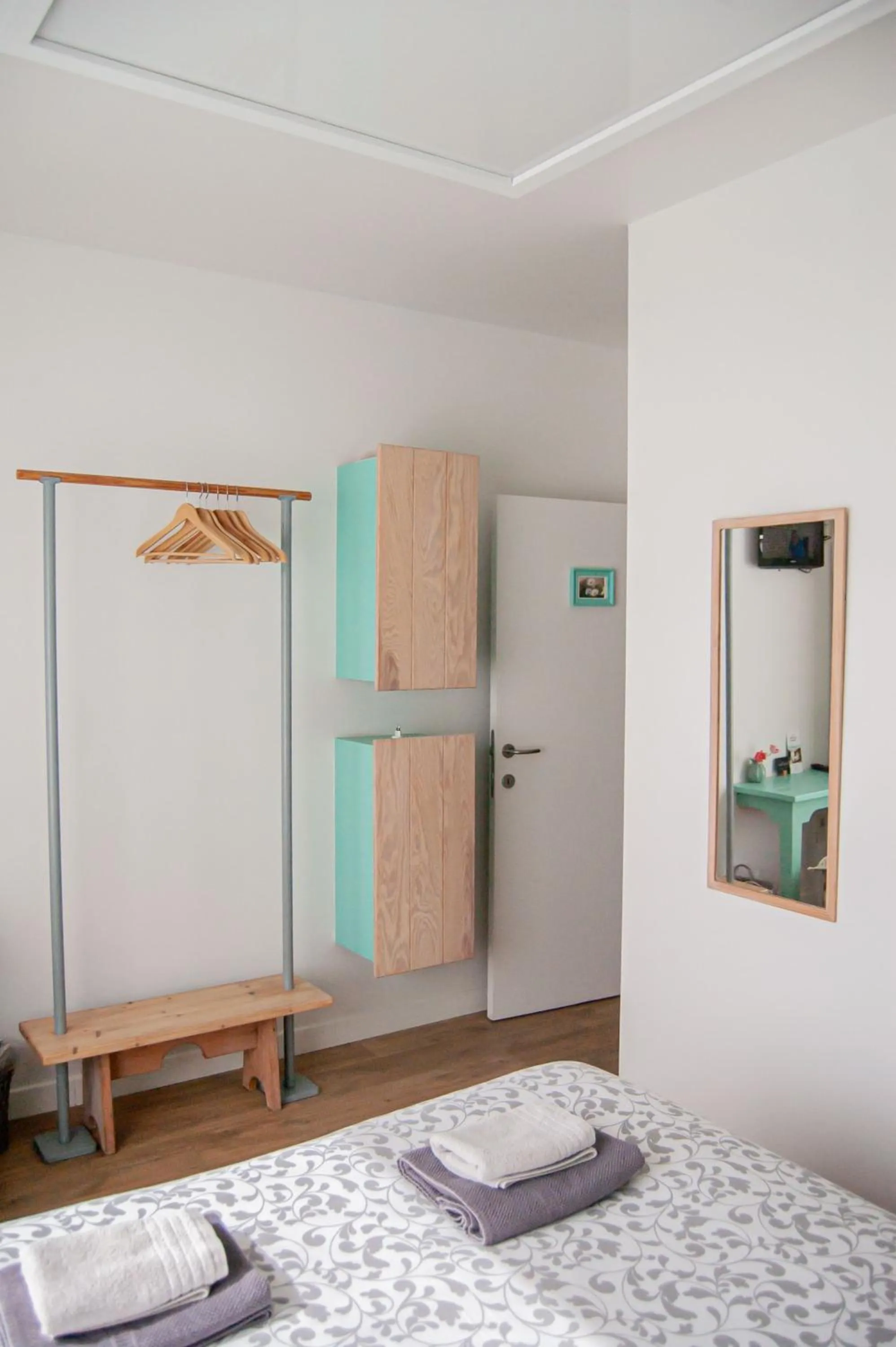 Bed in B&B Tuin der Zinnen