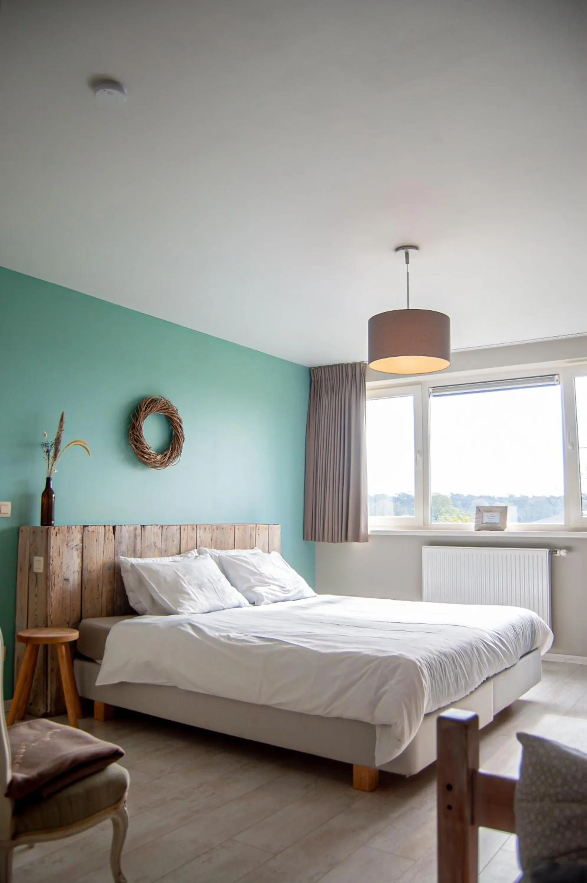 Bed in B&B Tuin der Zinnen