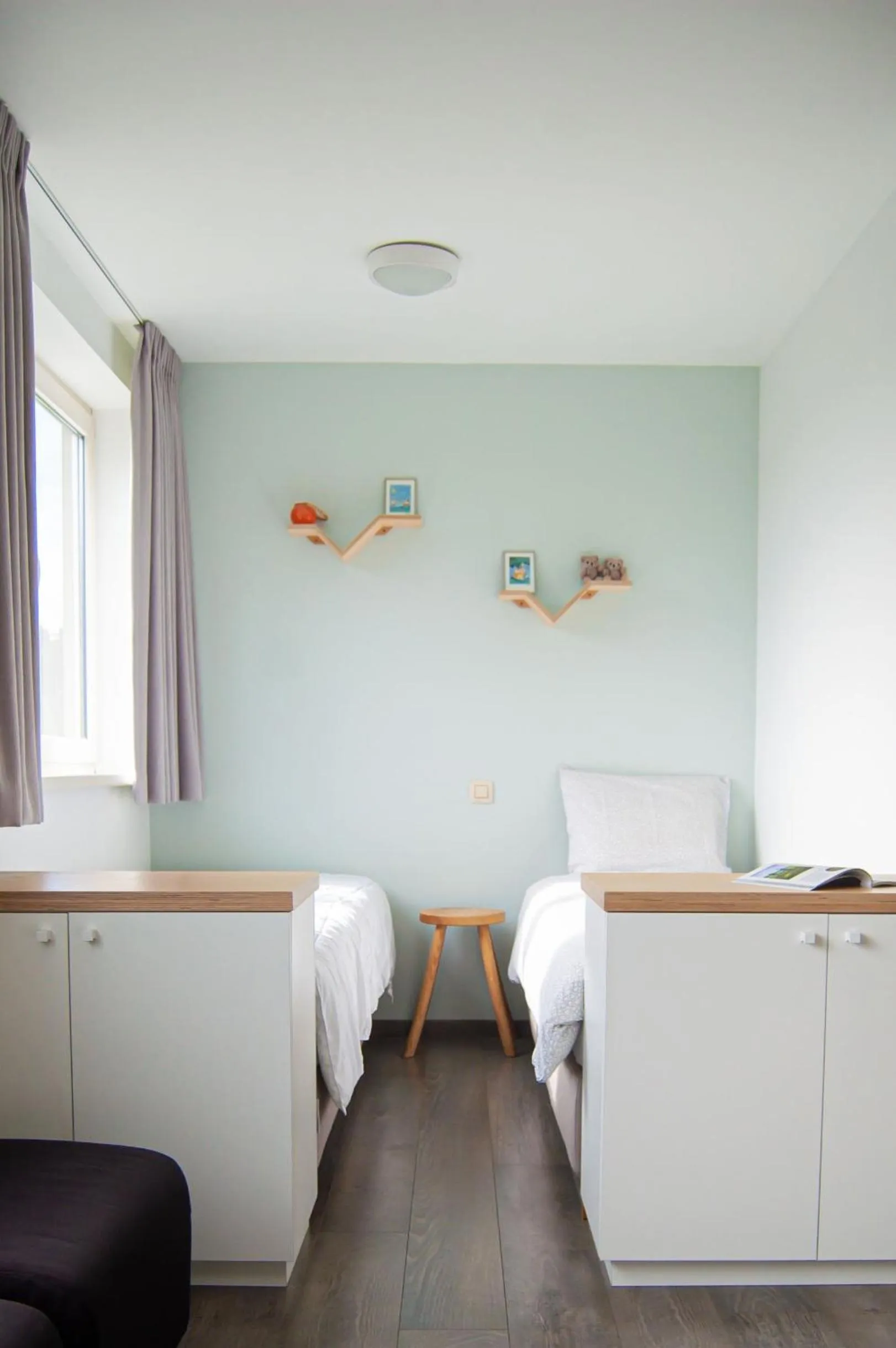 Bed in B&B Tuin der Zinnen