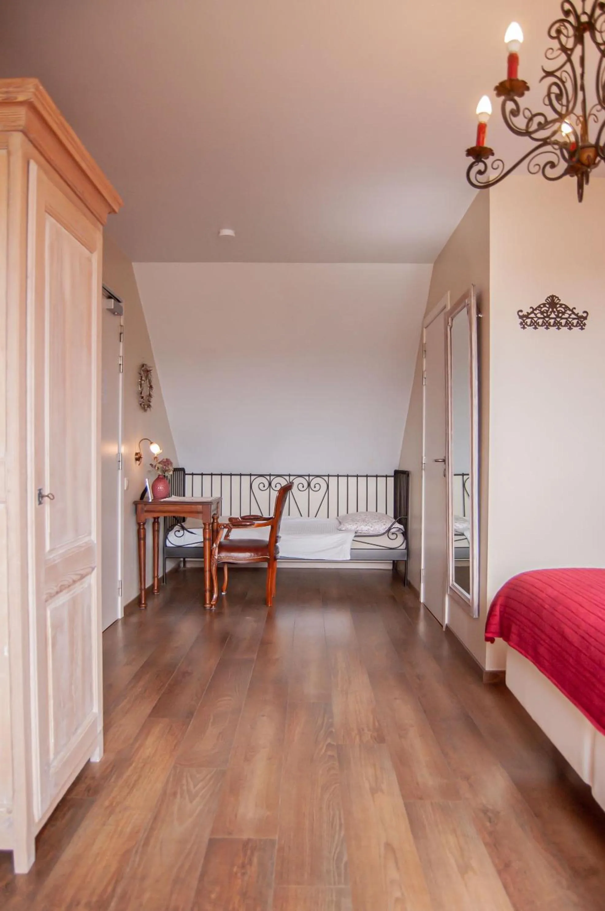 Bed in B&B Tuin der Zinnen