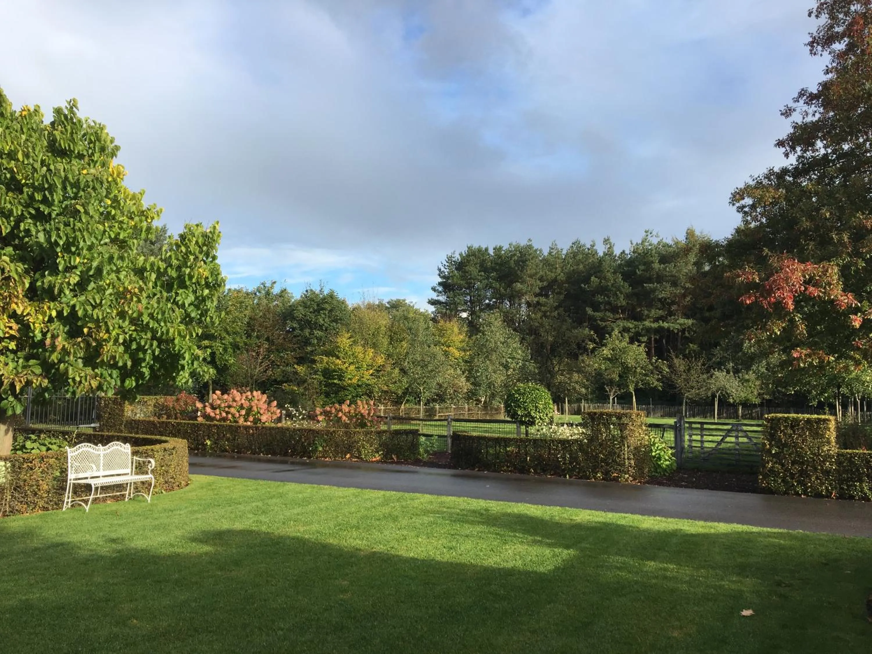 Garden in B&B Tuin der Zinnen