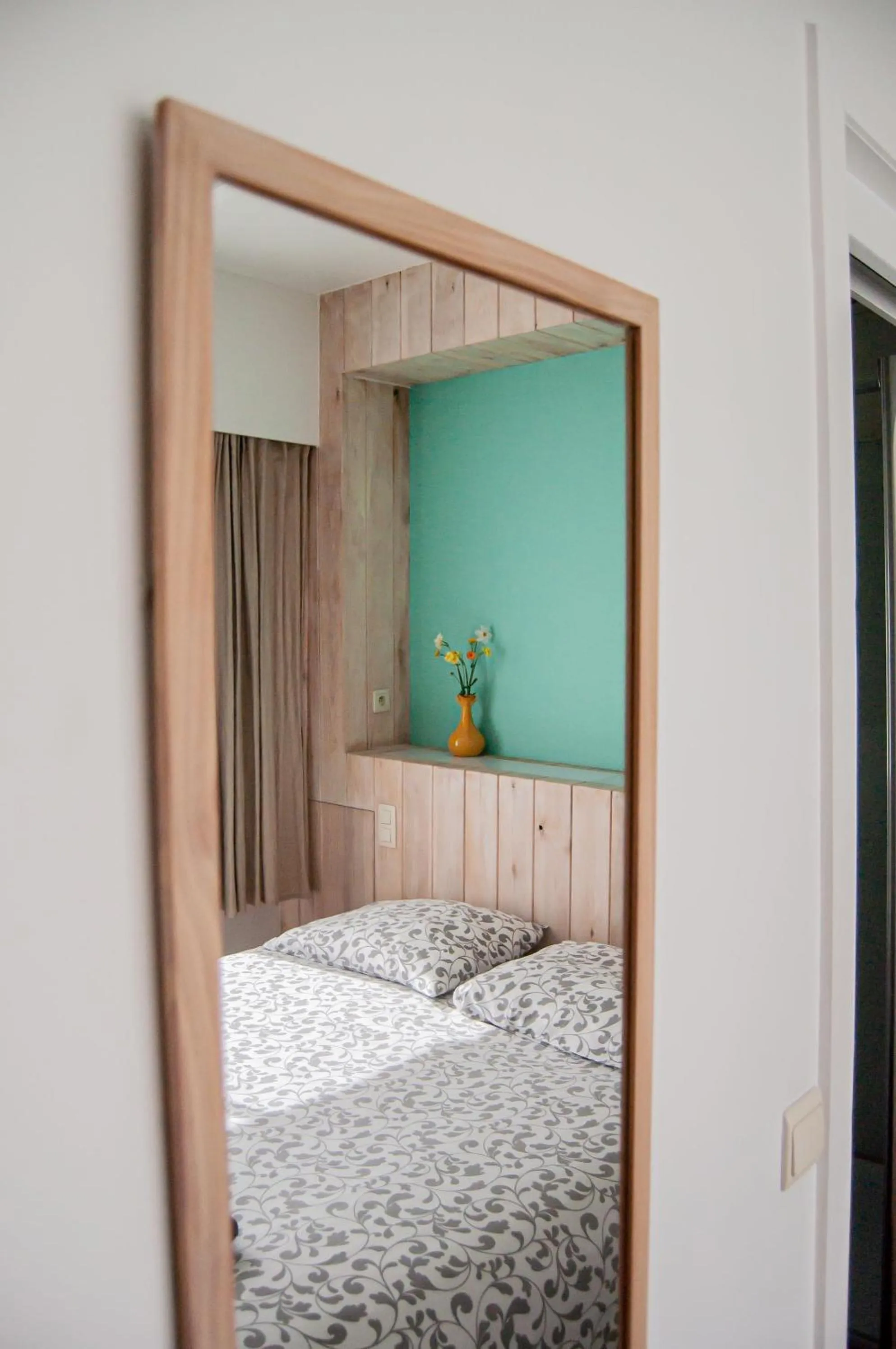 Bed in B&B Tuin der Zinnen