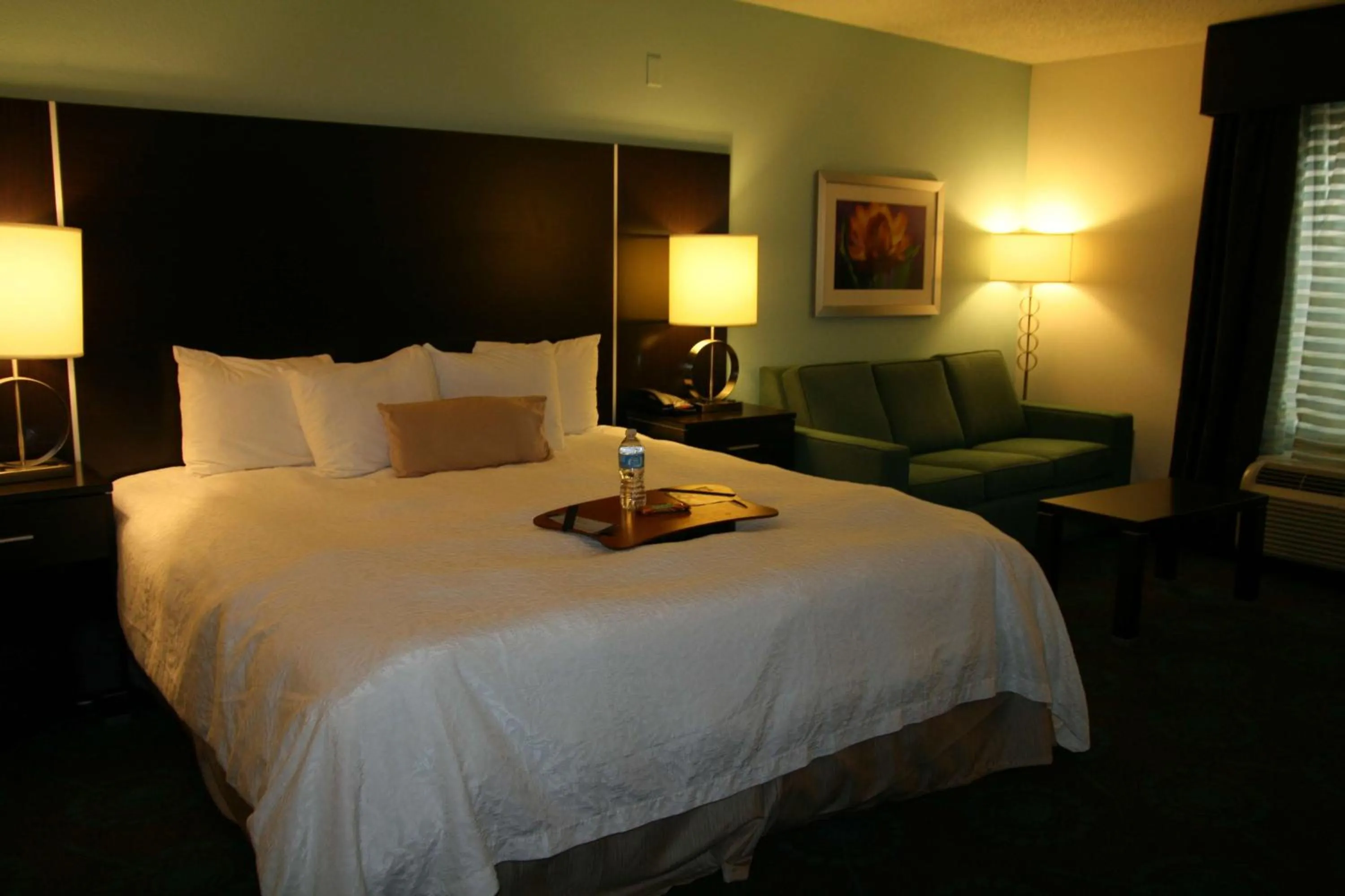Bed in Hampton Inn Shreveport-Airport