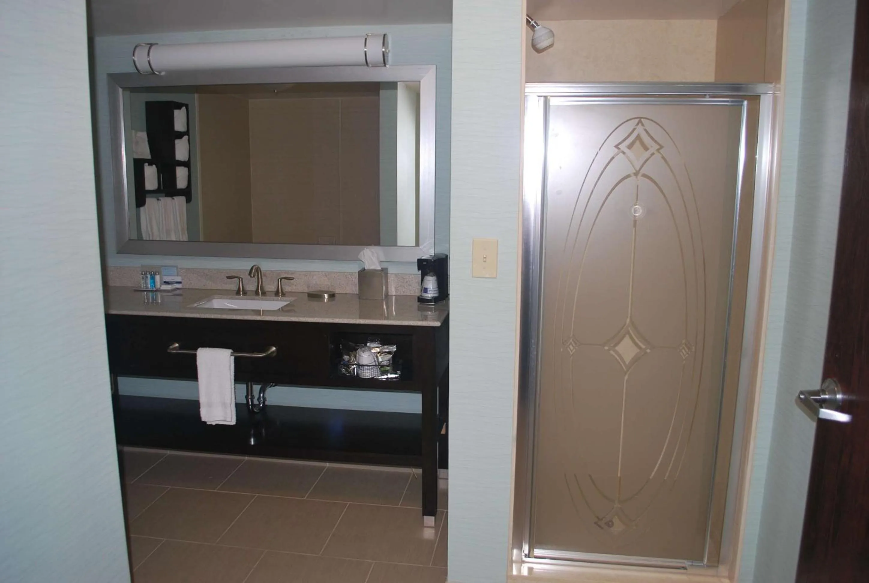 Bathroom in Hampton Inn Shreveport-Airport