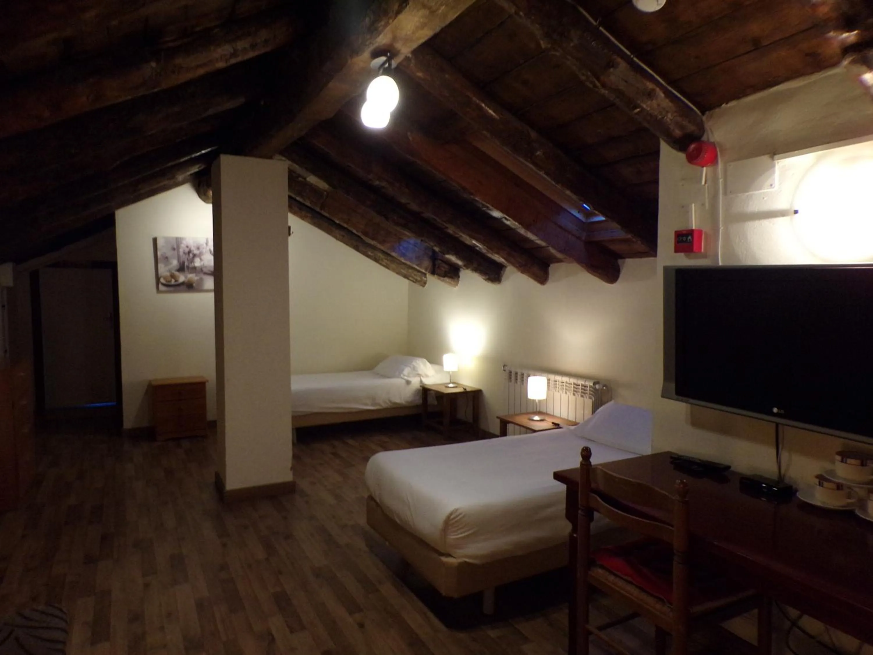 Photo of the whole room, Bed in Hotel Roc de St Miquel & Apartment