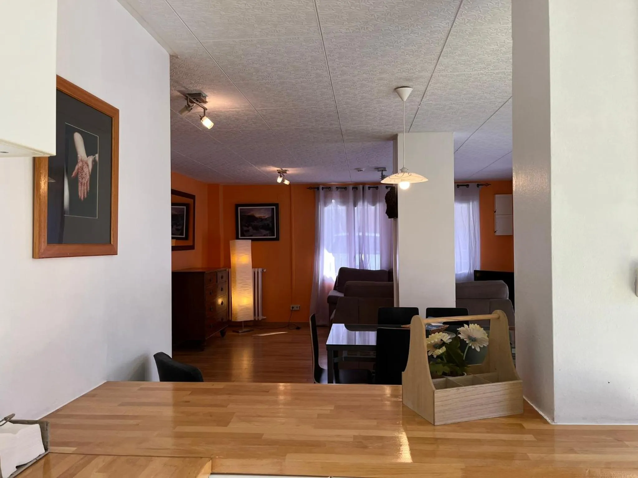 Living room in Hotel Roc de St Miquel & Apartment