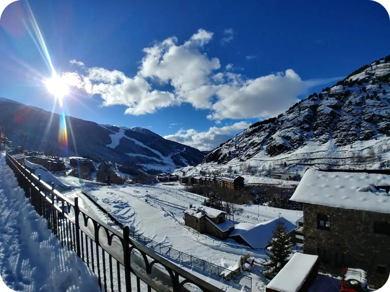 Property building in Hotel Roc de St Miquel & Apartment