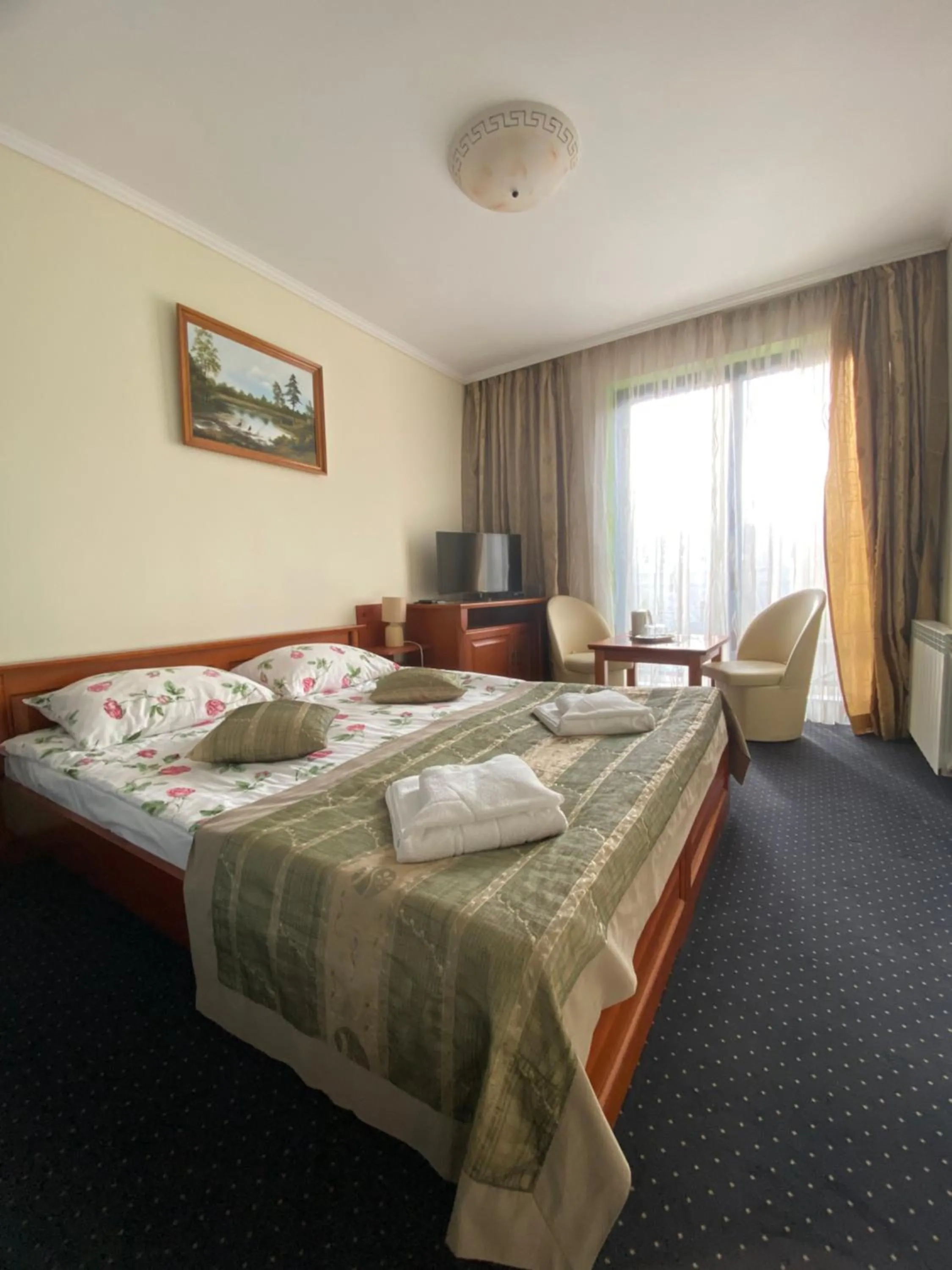 Bed in Hotel Spinaker