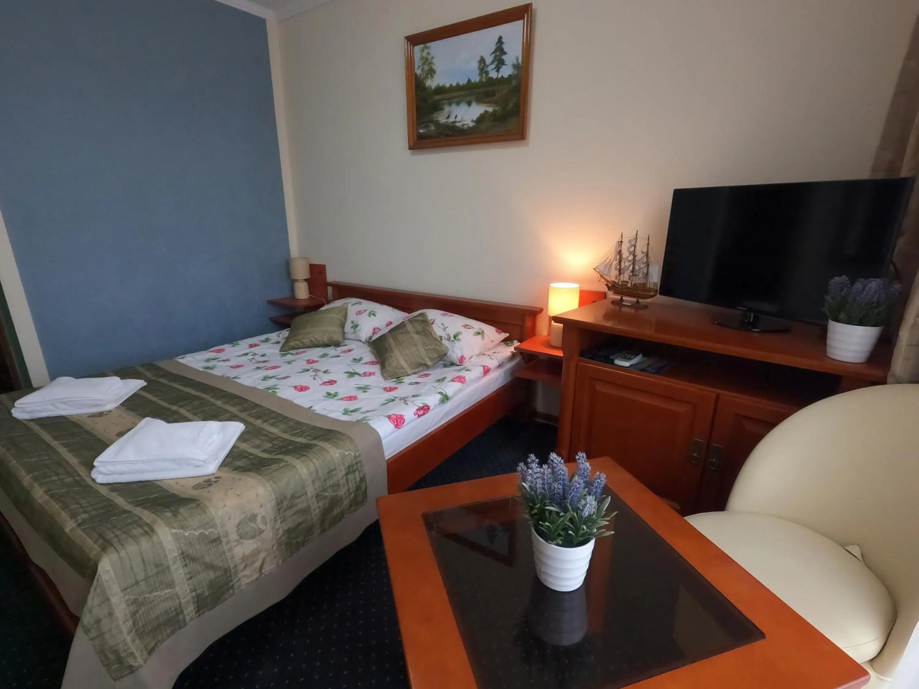 Bed in Hotel Spinaker