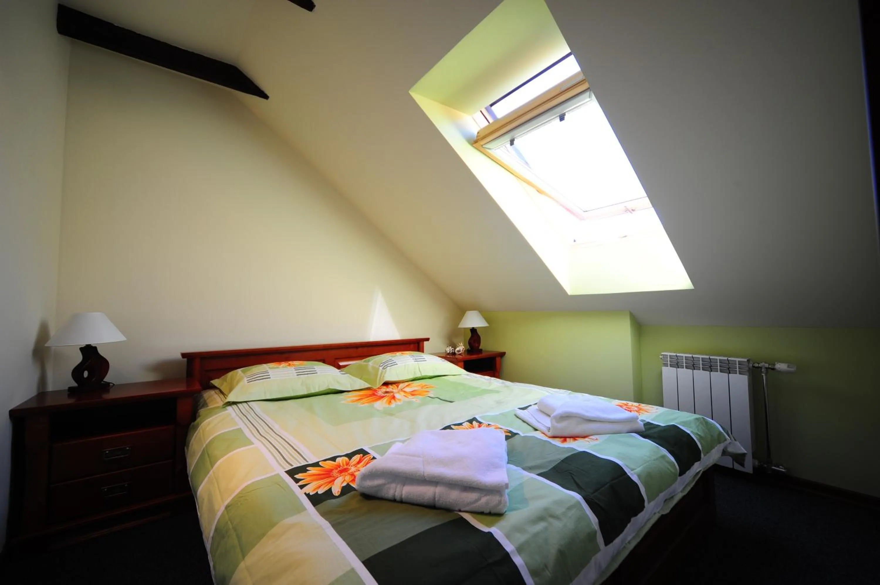 Bed in Hotel Spinaker