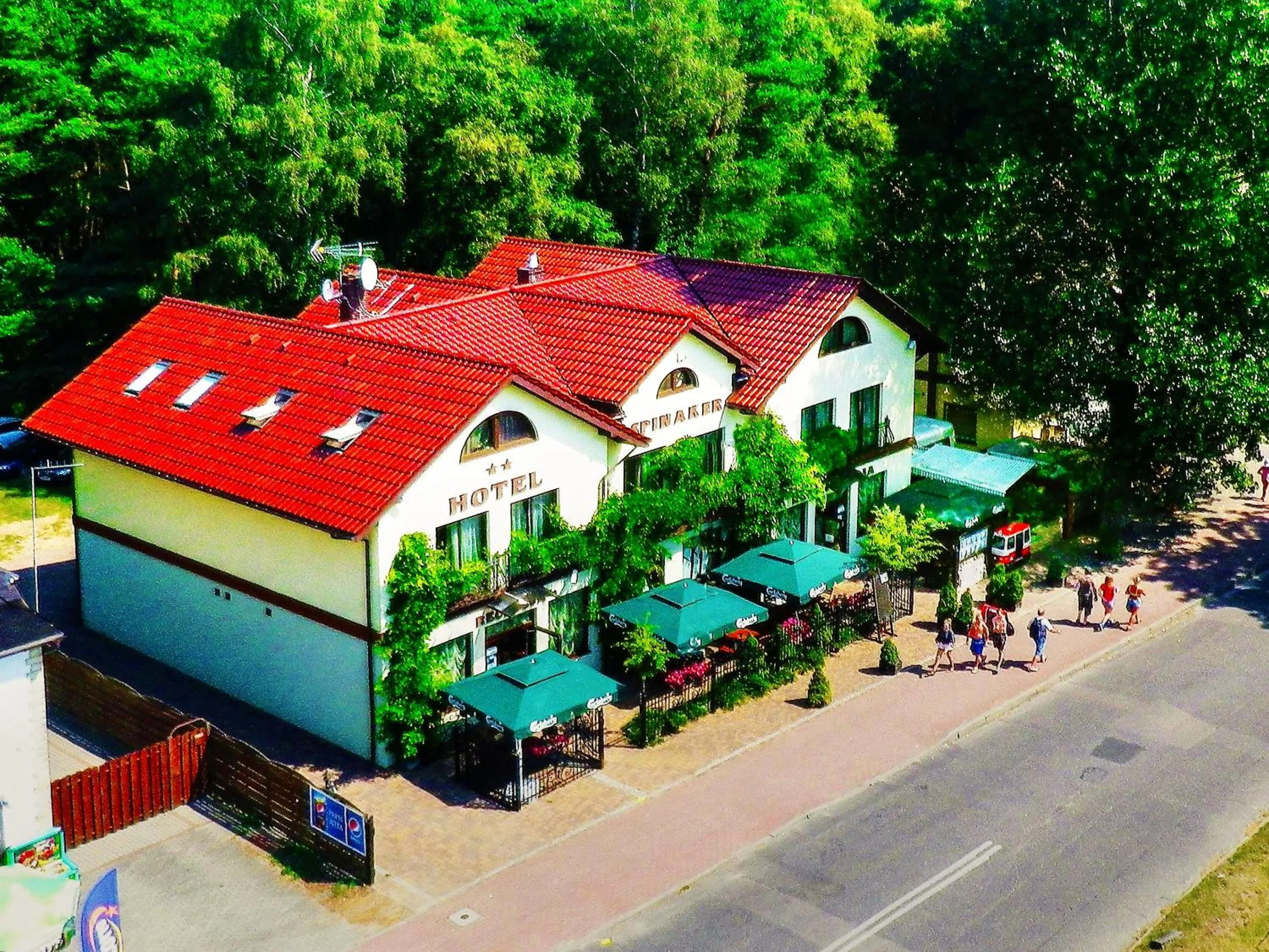 Property building in Hotel Spinaker