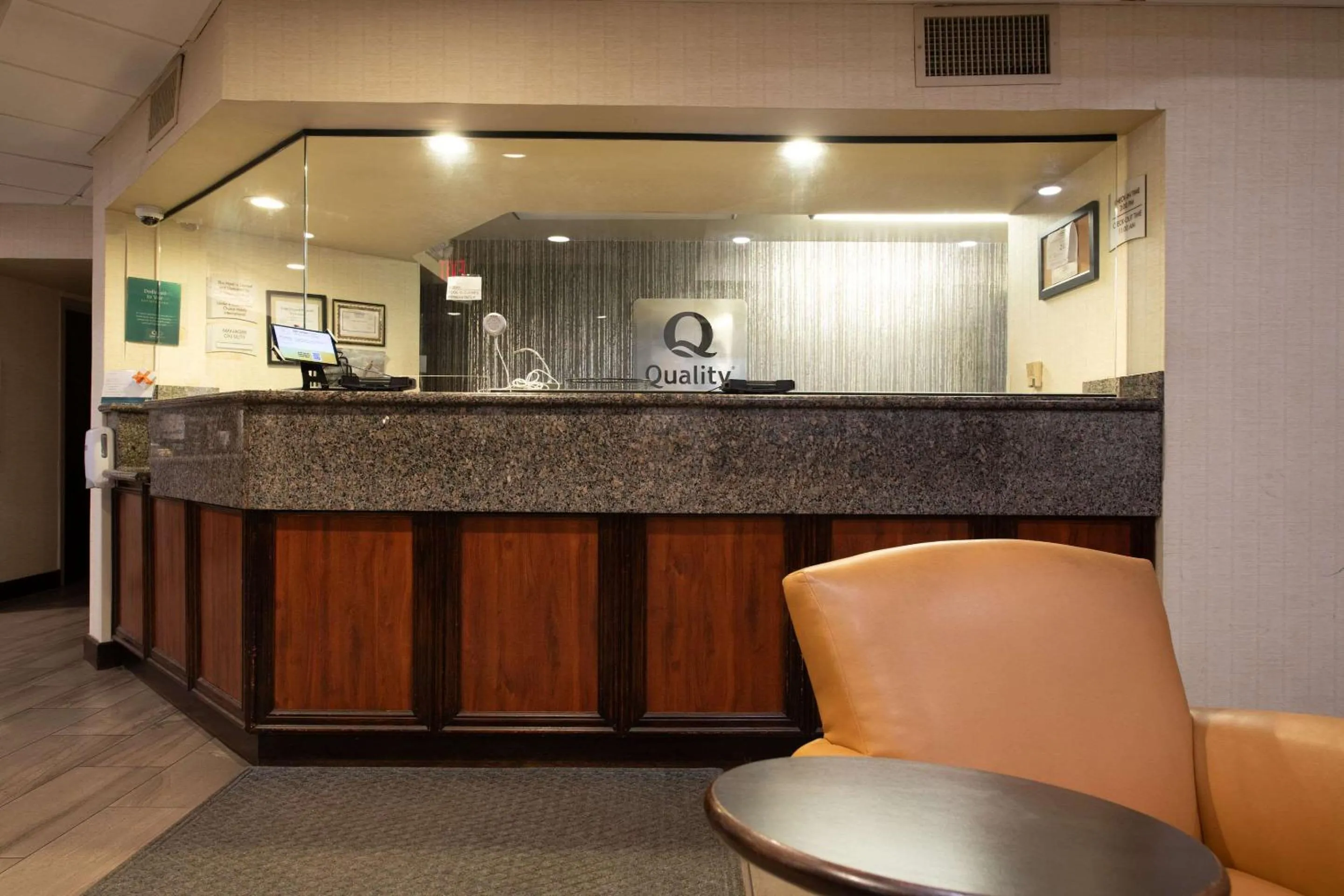 Lobby or reception in Quality Inn Monroe