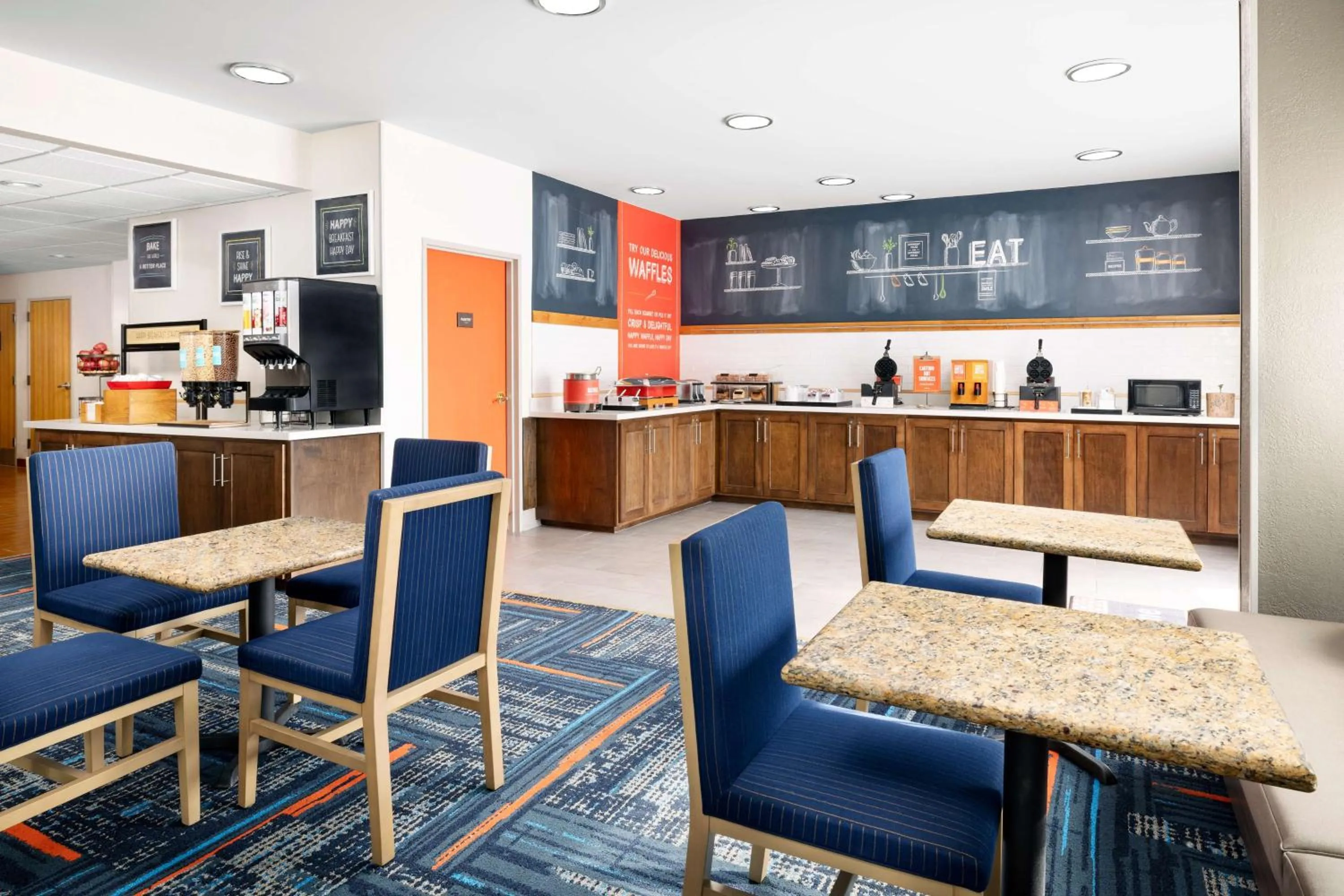 Breakfast in Hampton Inn Laredo