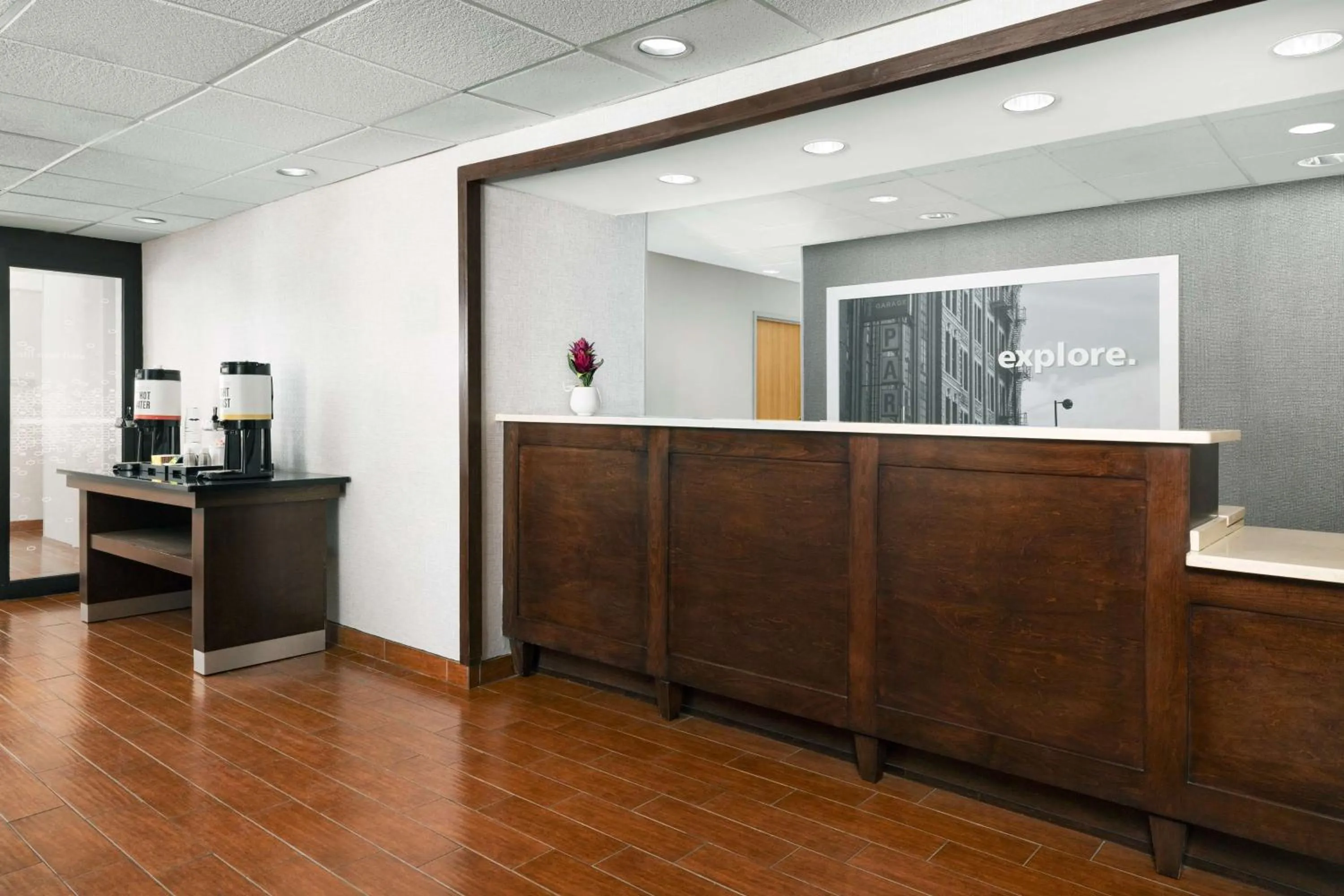 Lobby or reception in Hampton Inn Laredo