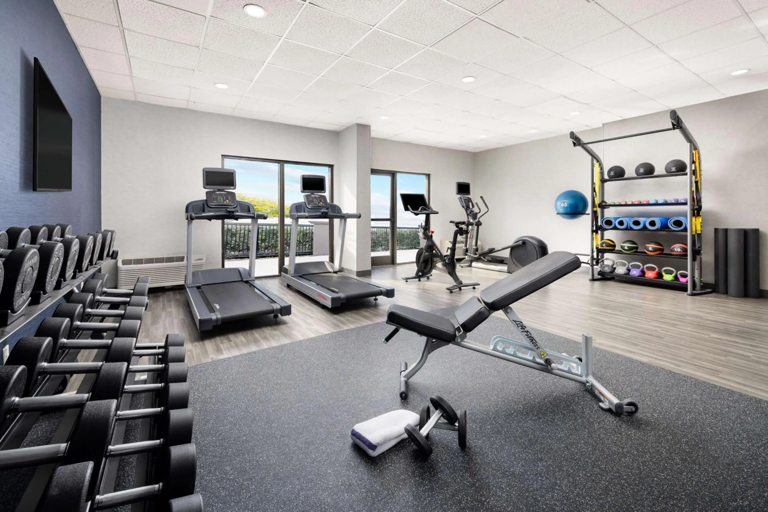 Fitness centre/facilities in Hampton Inn Laredo