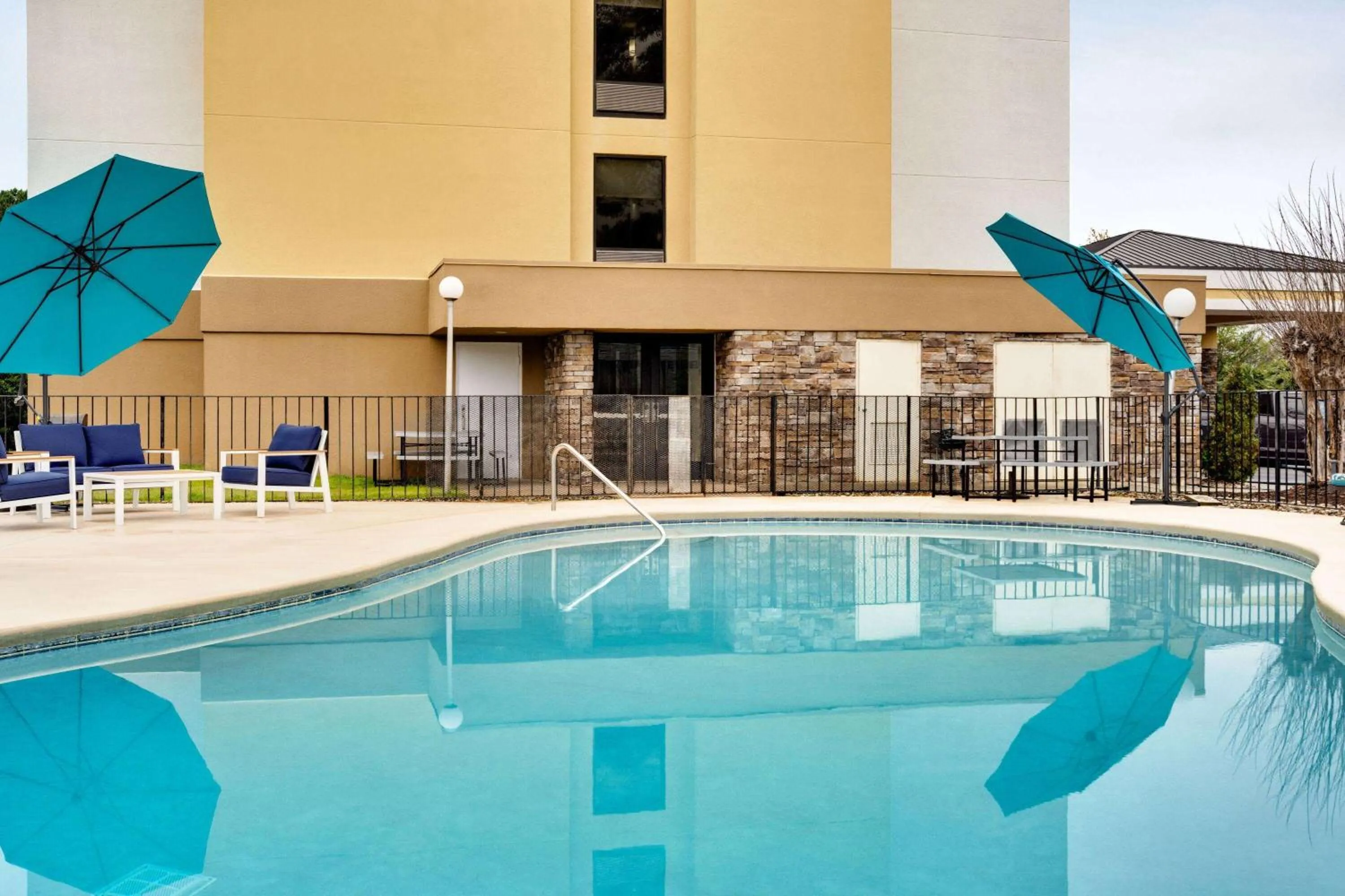Pool view in Baymont by Wyndham Augusta West