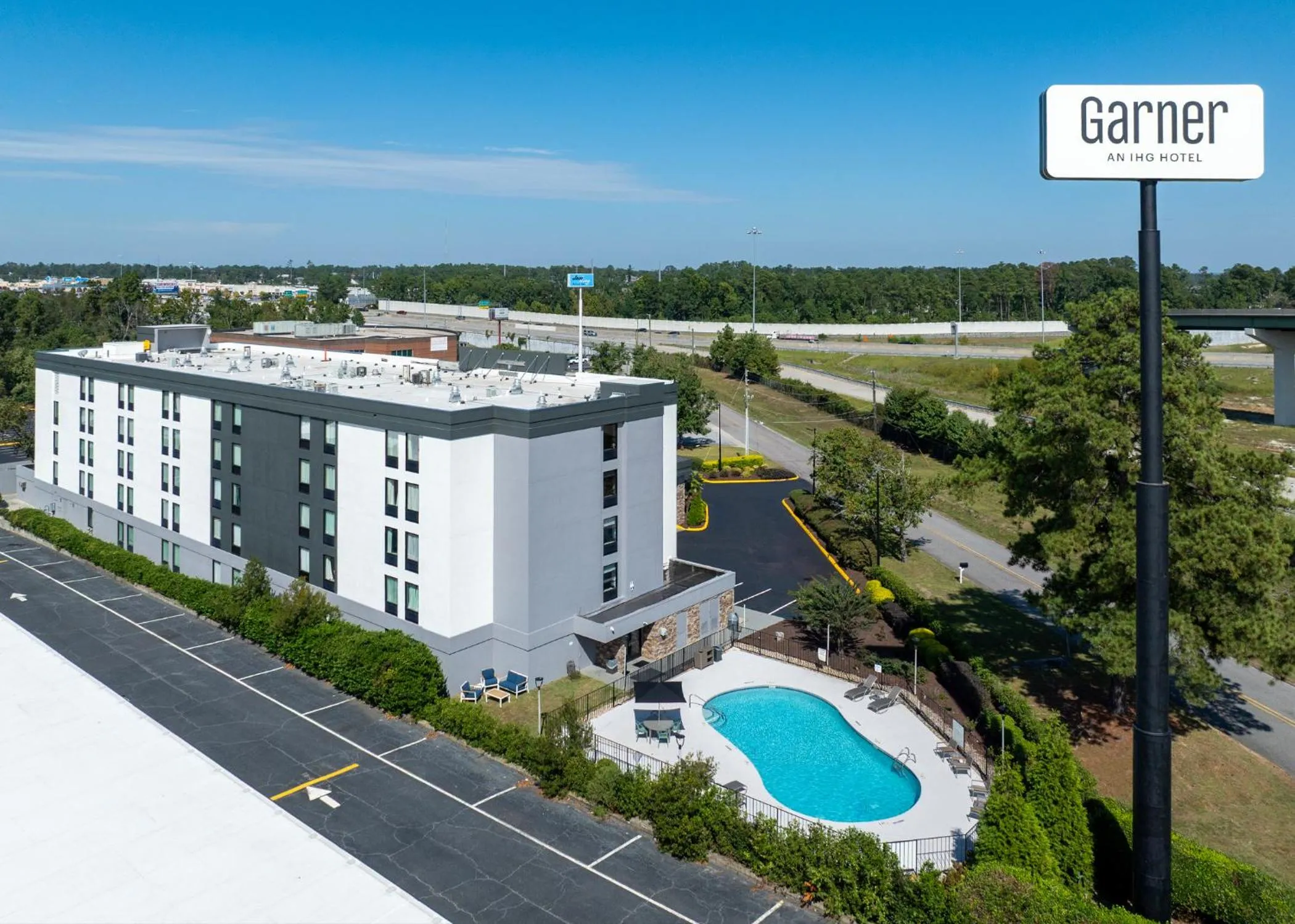 Property logo or sign in Garner Hotel Augusta West by IHG