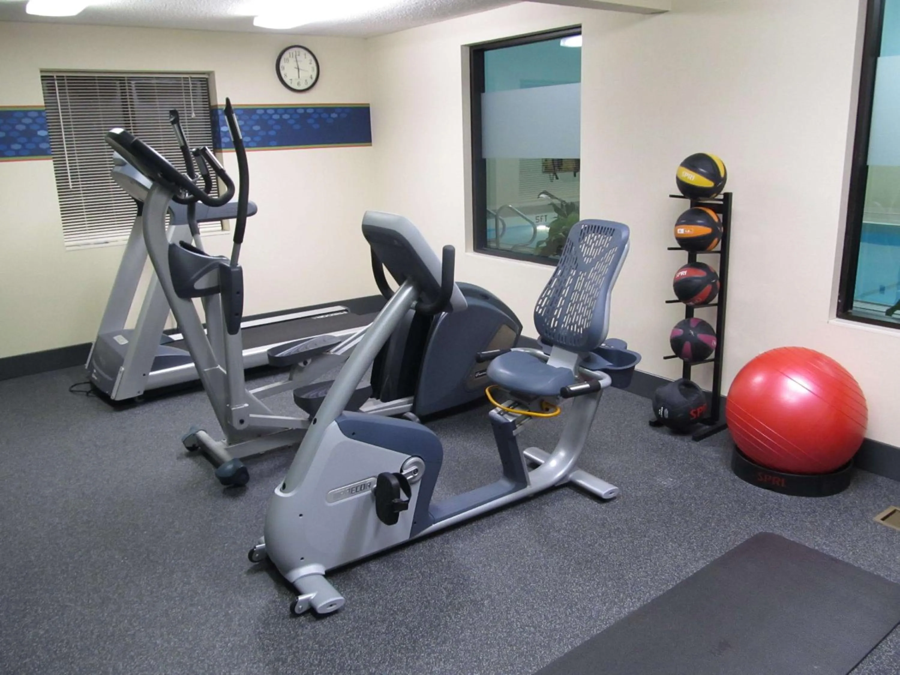 Fitness centre/facilities in Hampton Inn Birch Run