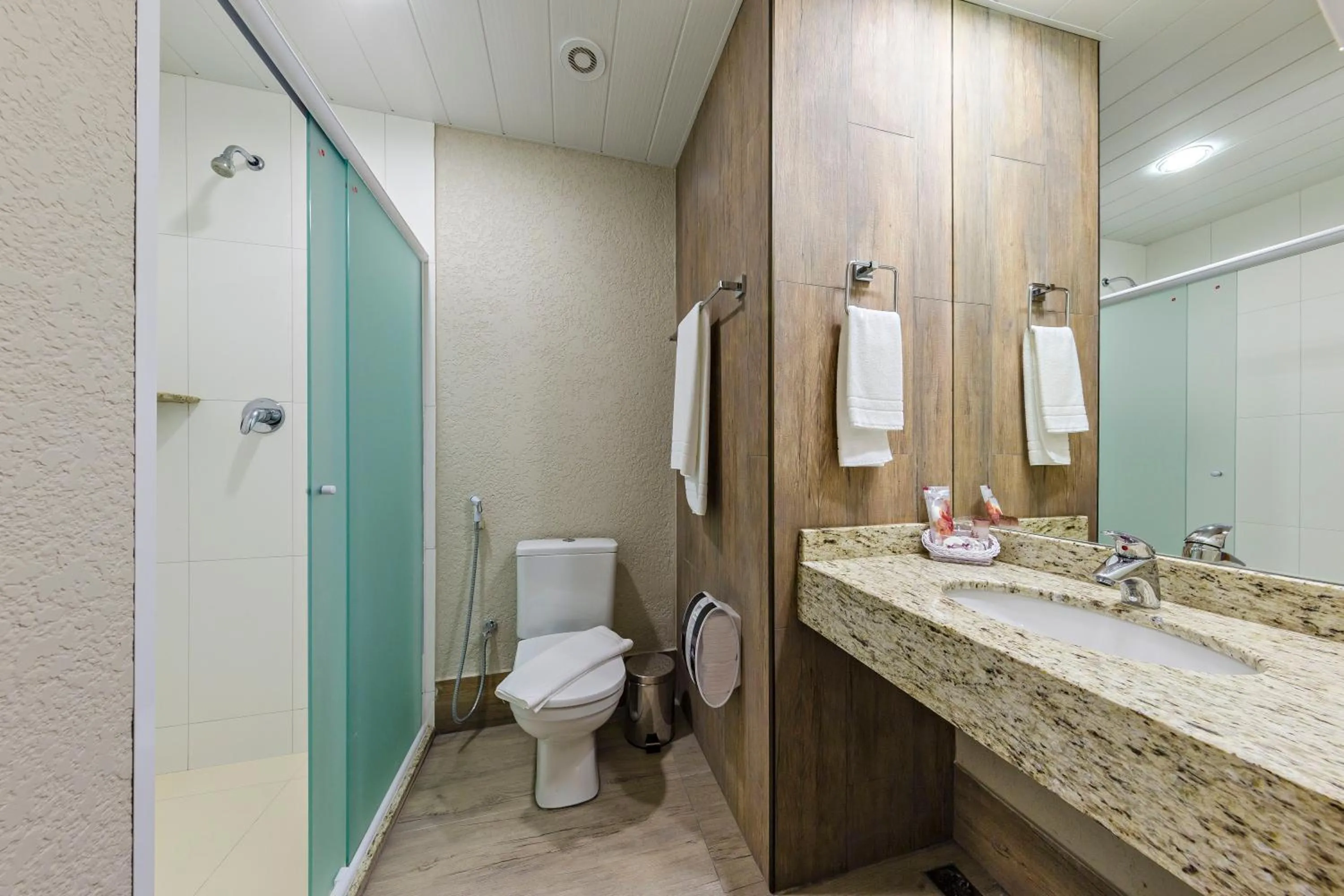 Toilet in Hotel Thomasi Express