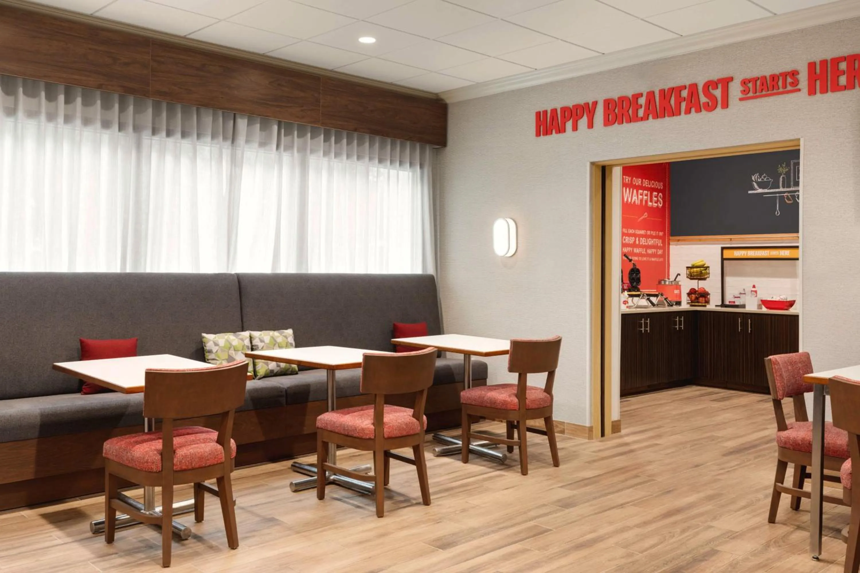 Breakfast in Hampton Inn Starkville