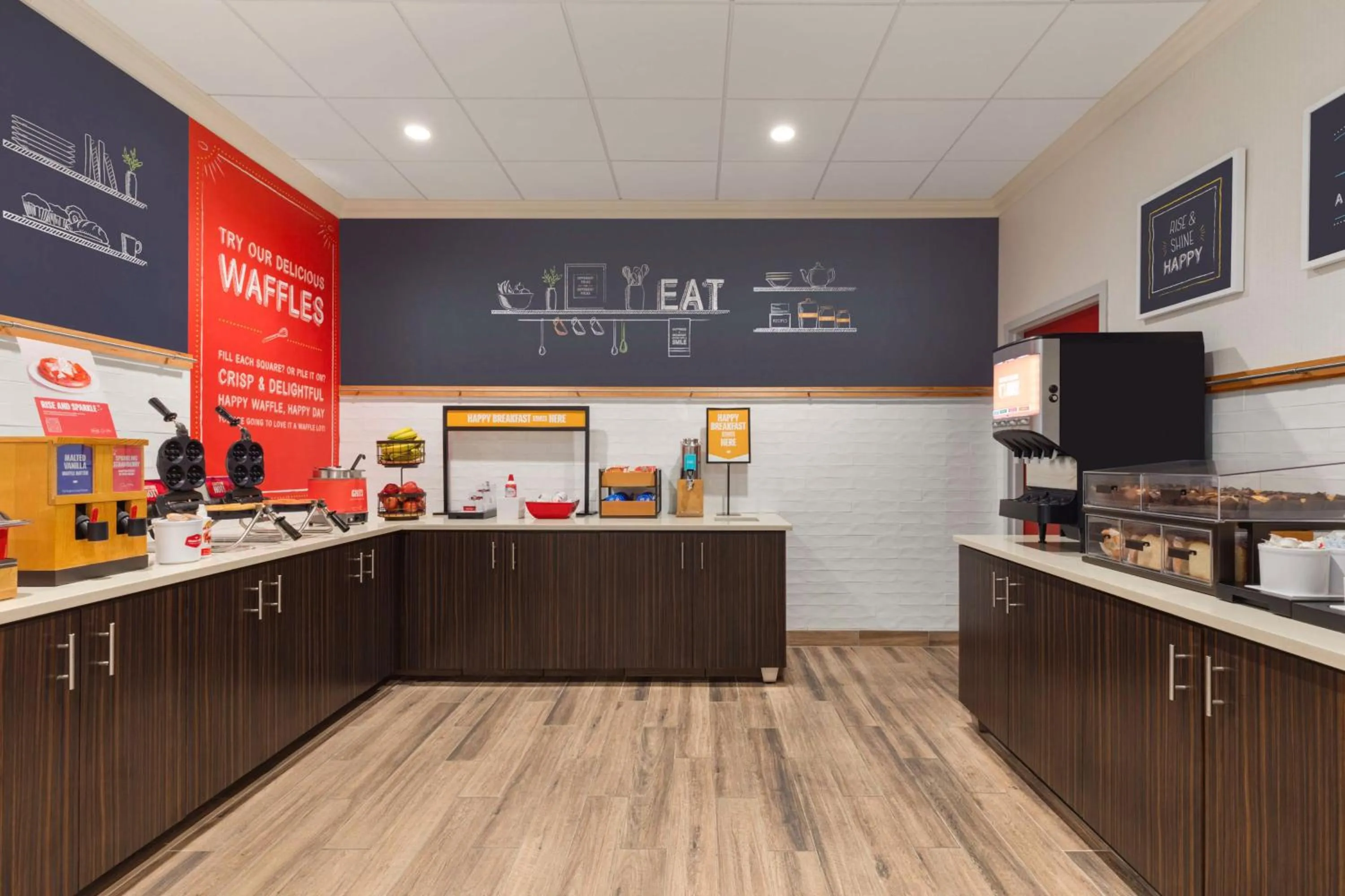 Breakfast in Hampton Inn Starkville