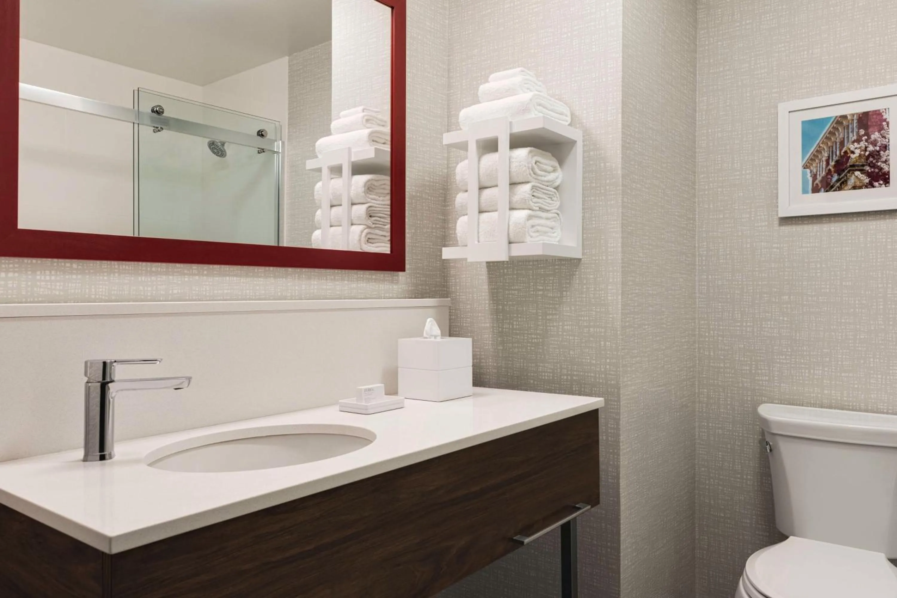 Bathroom in Hampton Inn Starkville