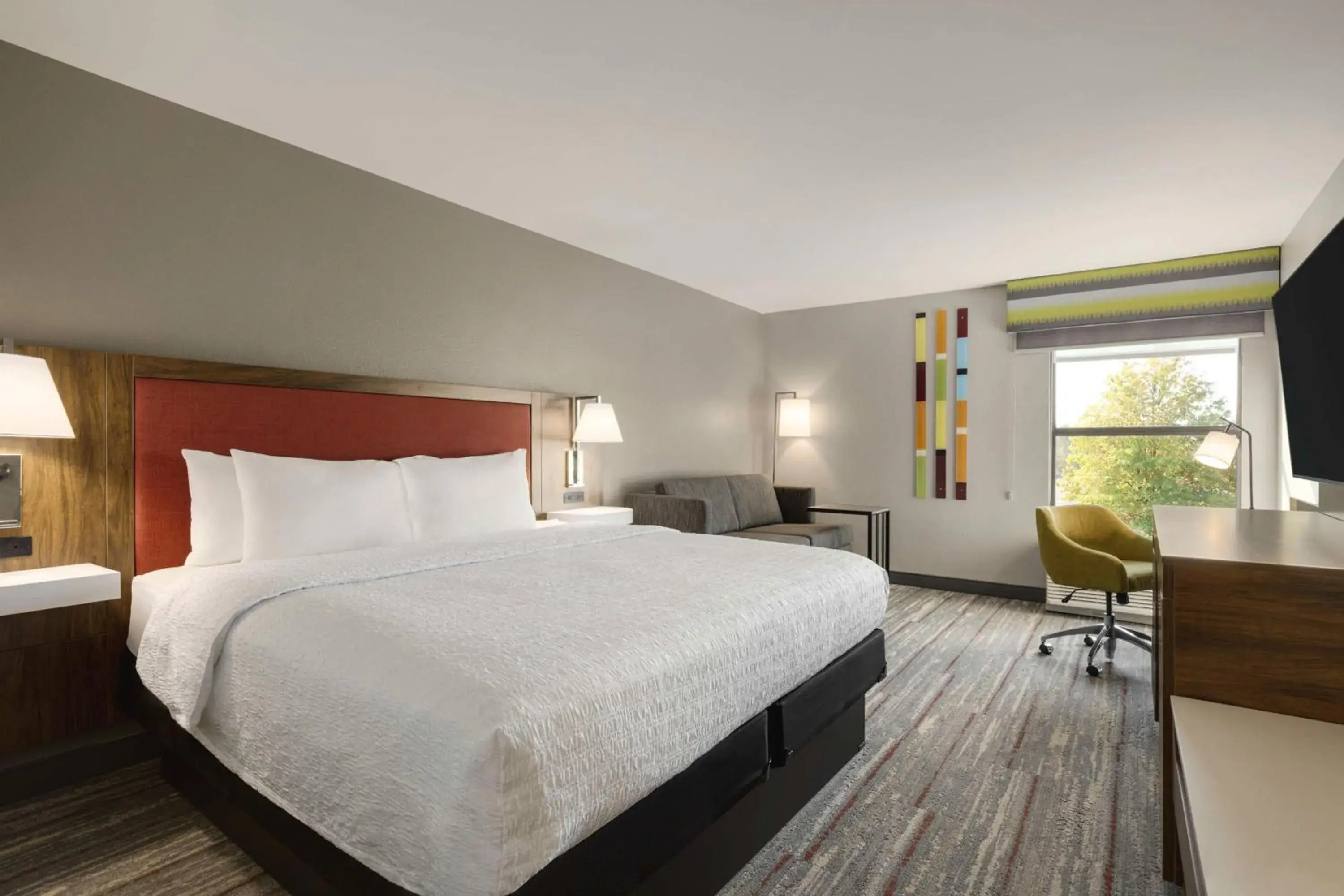 King Room with Sofa Bed in Hampton Inn Starkville King Room with Sofa Bed in Hampton Inn Starkville