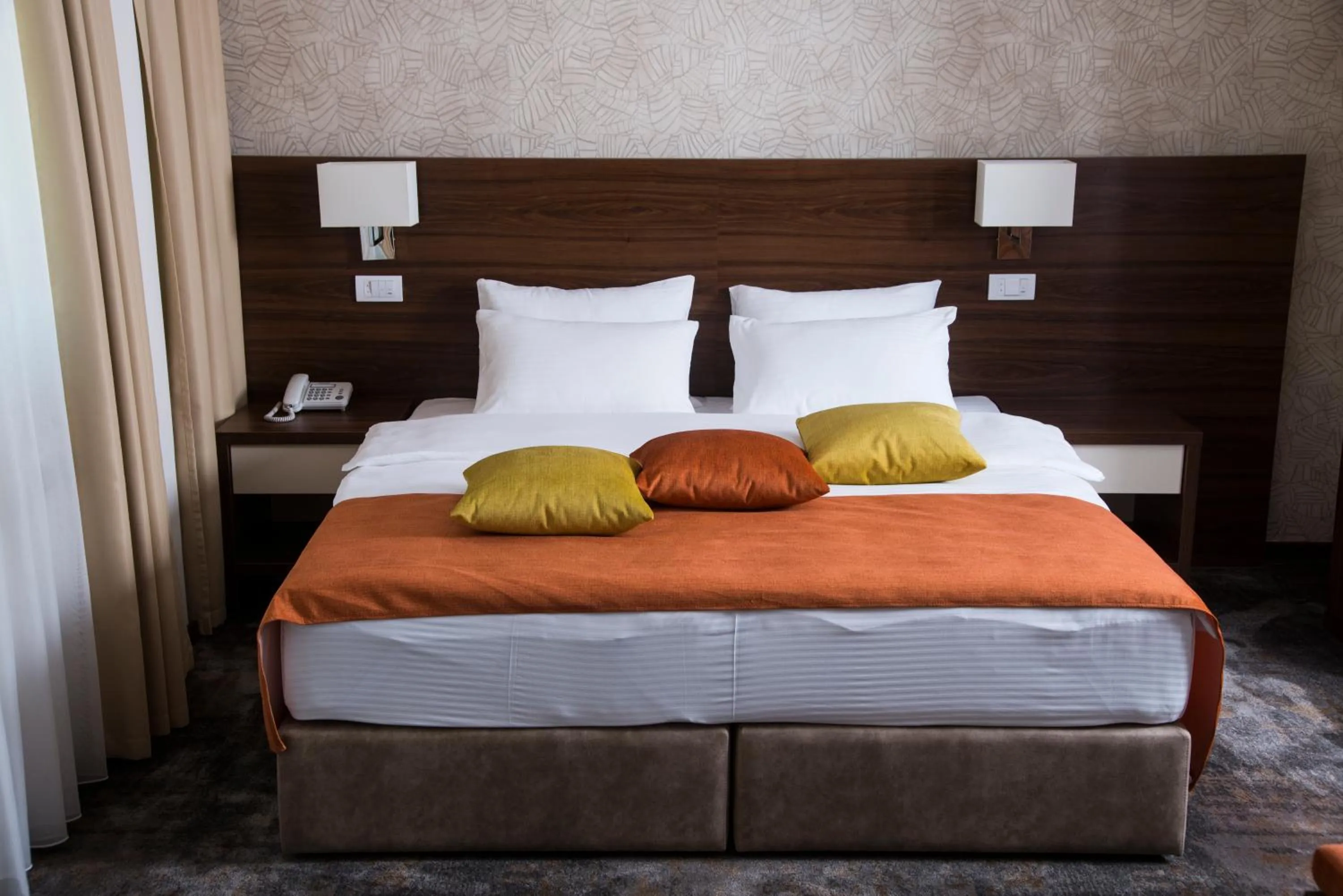 Bed in Hotel Marshal Garni
