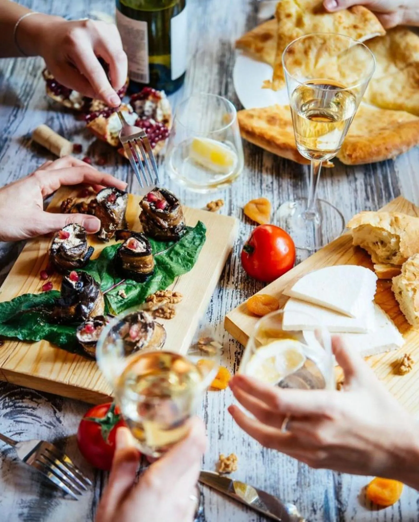 Food and drinks in Hotel Marshal Garni