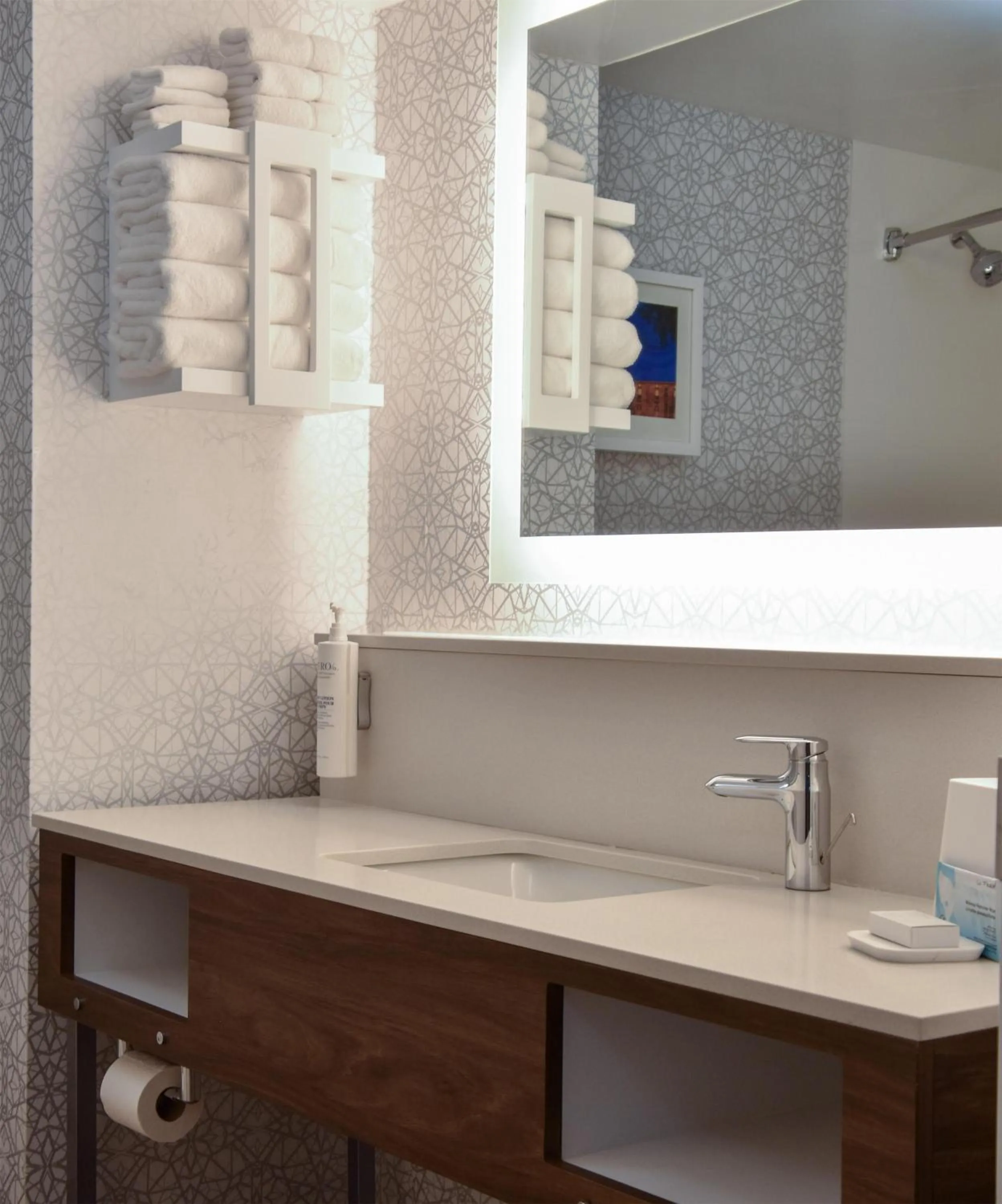 Bathroom in Hampton Inn Frankfort